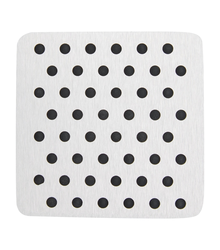 Polka-Dot Coaster SILVER Image 1