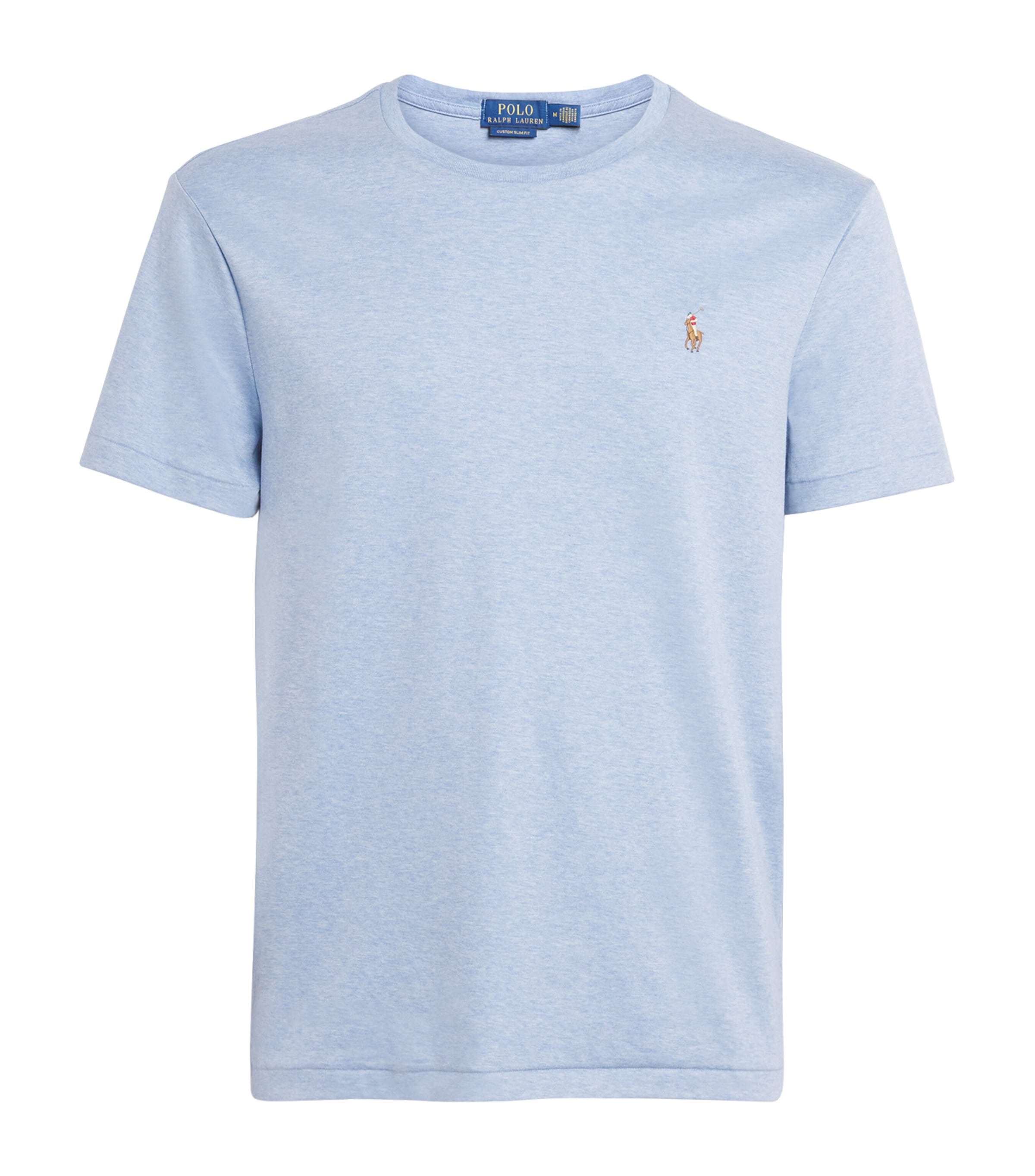 Pima Cotton Logo T-Shirt ISLE HEATHER Image 1