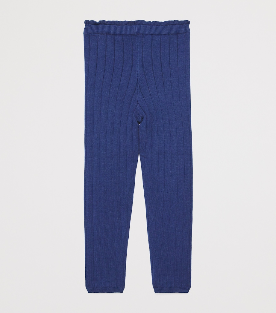 Knitted Moldavia Leggings (4-12 Years) MARINE Image 2