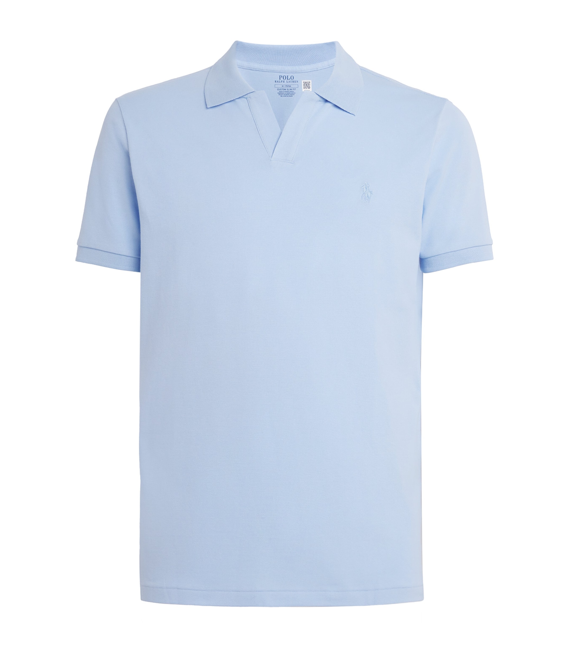 Polo Ralph Lauren Mens Stretch-Cotton Custom-Fit Polo Shirt Office Image 1