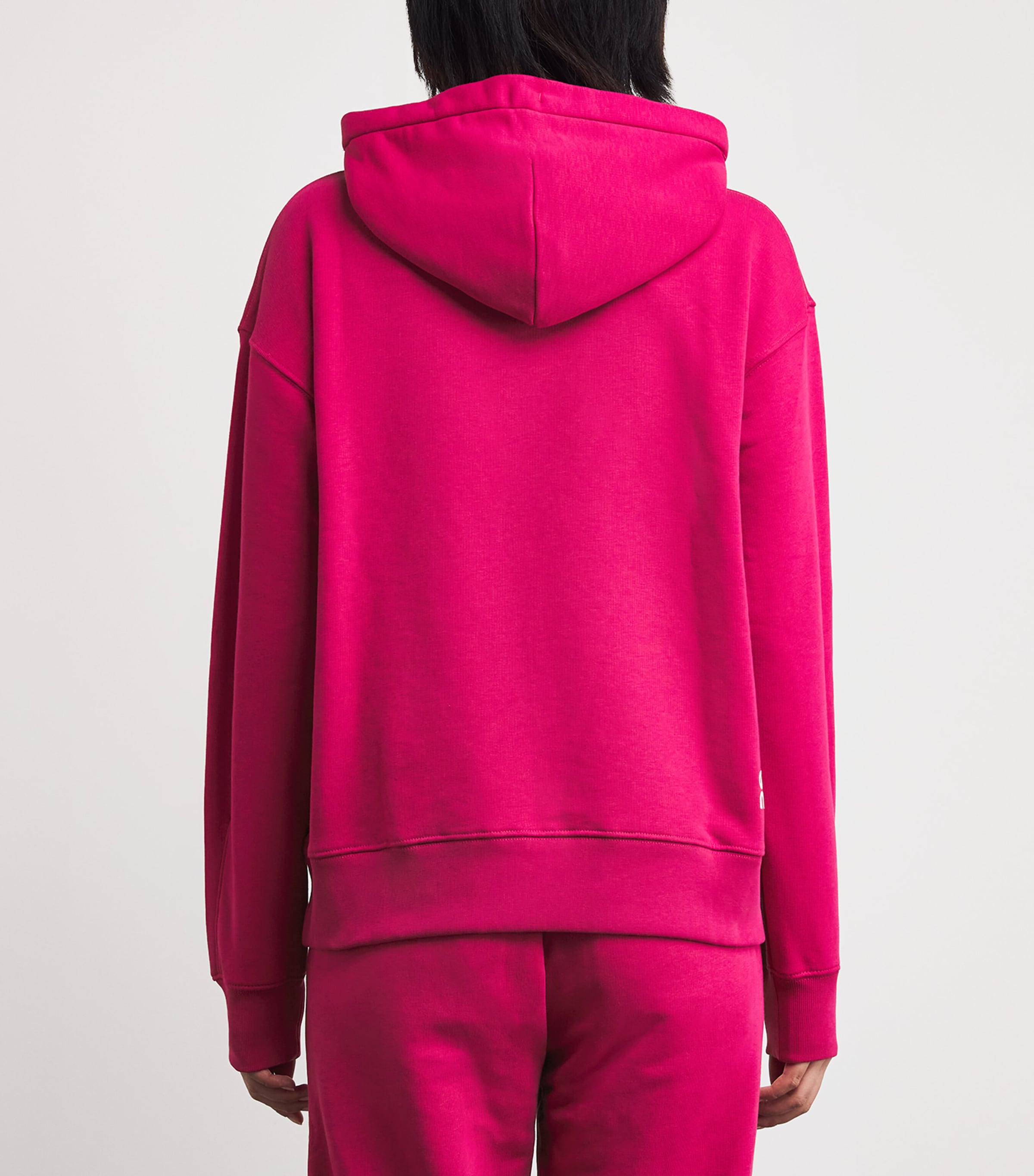 Organic Cotton-Blend Club Hoodie GRENADINE Image 4