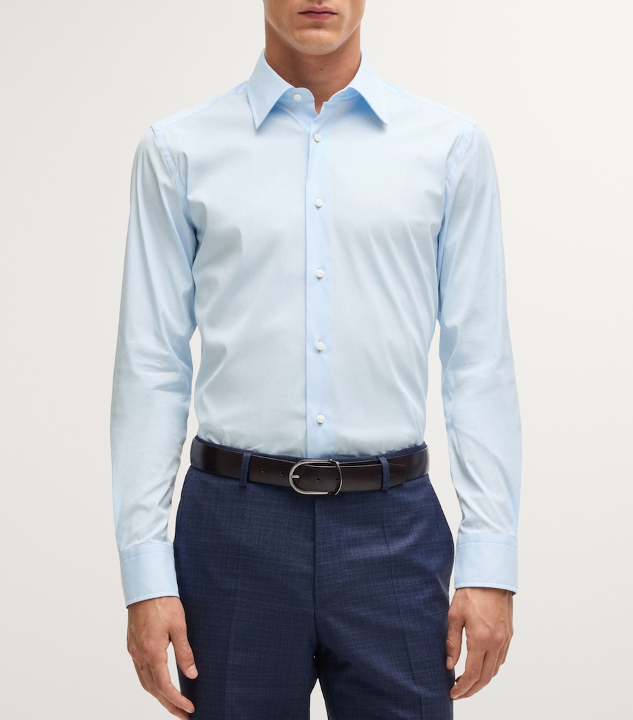 Stretch-Cotton Slim Shirt 455 Image 2