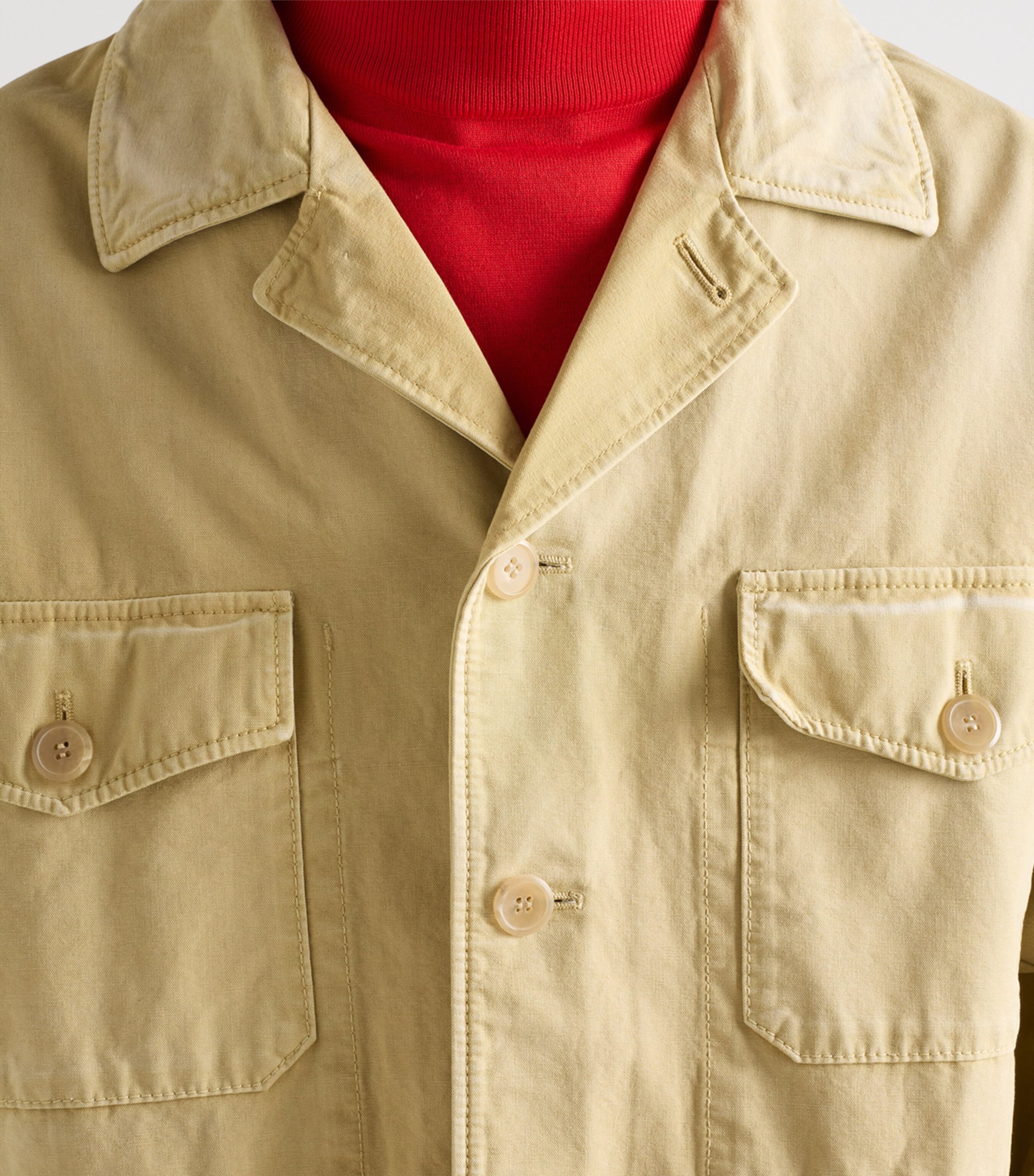 Cotton Blouson Jacket F0065 Image 4