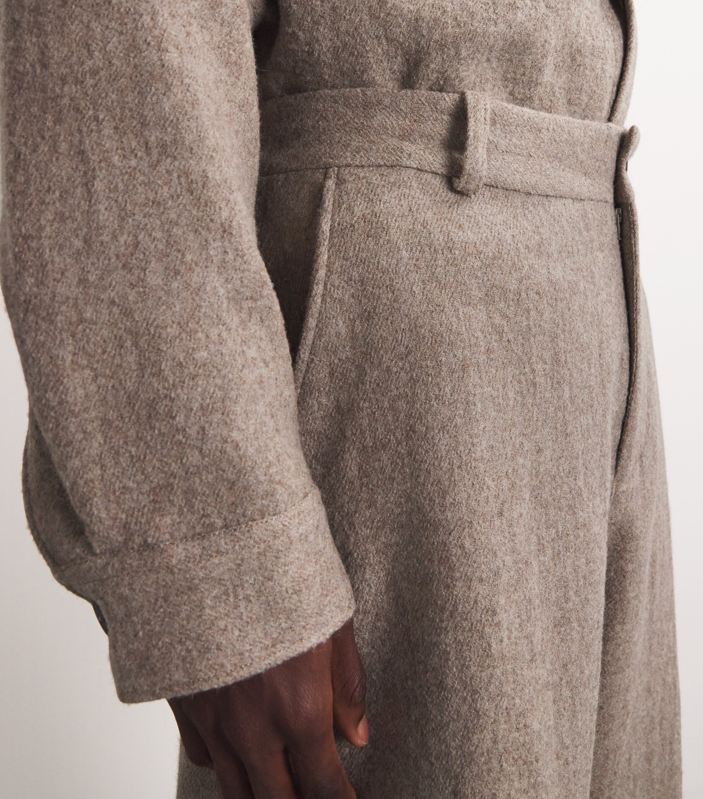 Virgin Wool Bosworth Trousers FEATHER Image 3