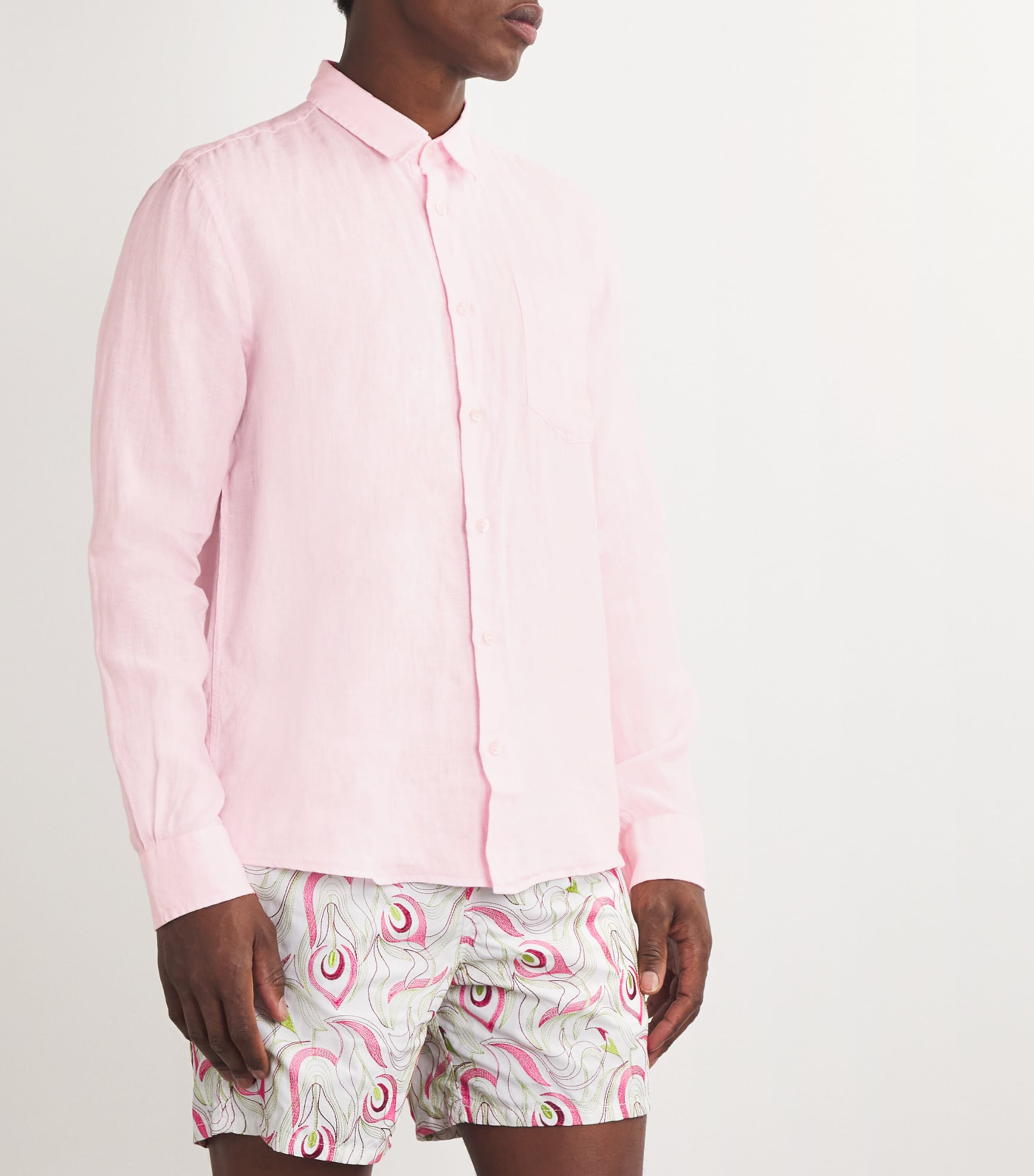 Linen Embroidered Caroubis Shirt 263 BALLET SHOES Image 6