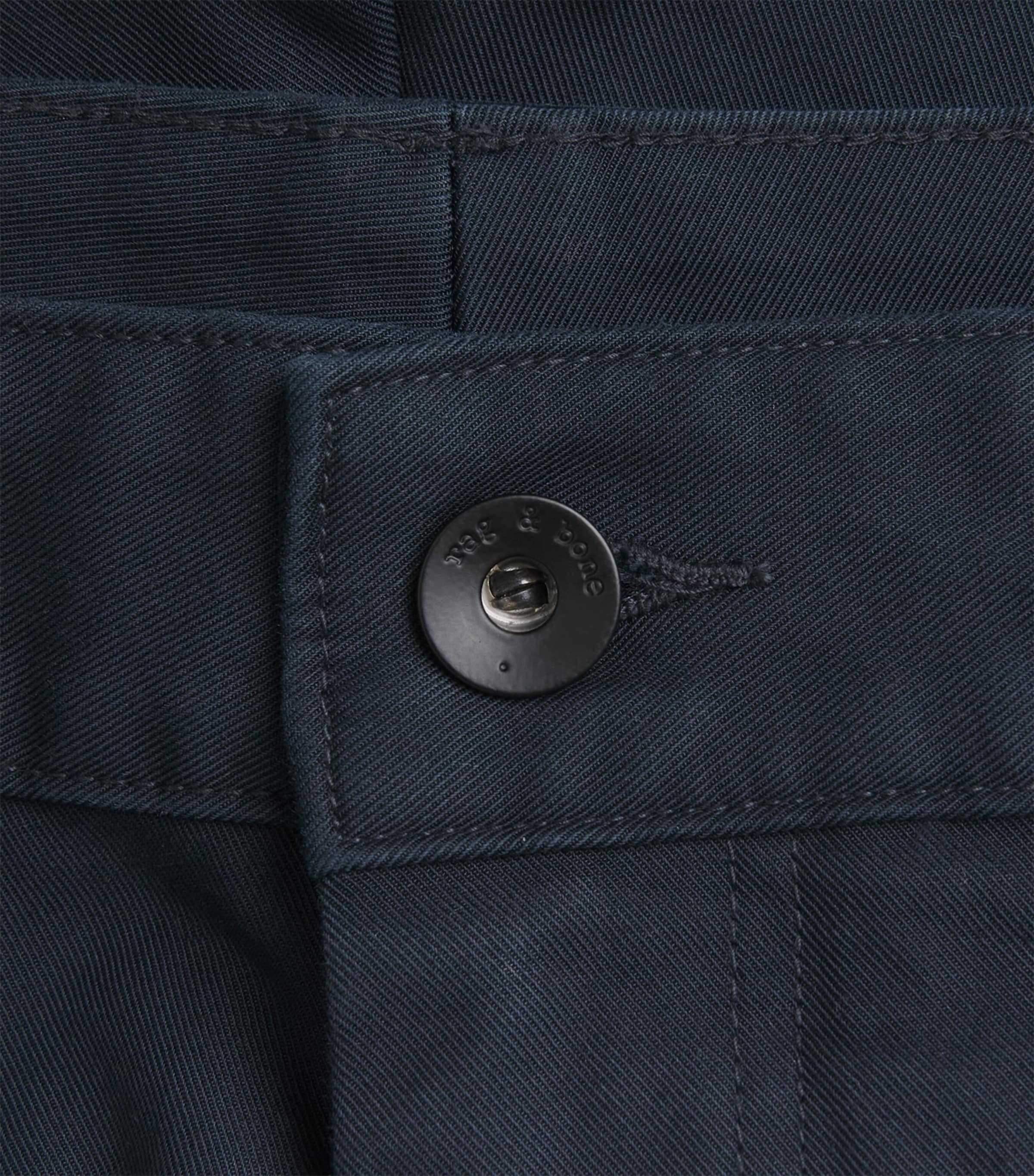 Stretch-Cotton Straight Chinos NAVY Image 5