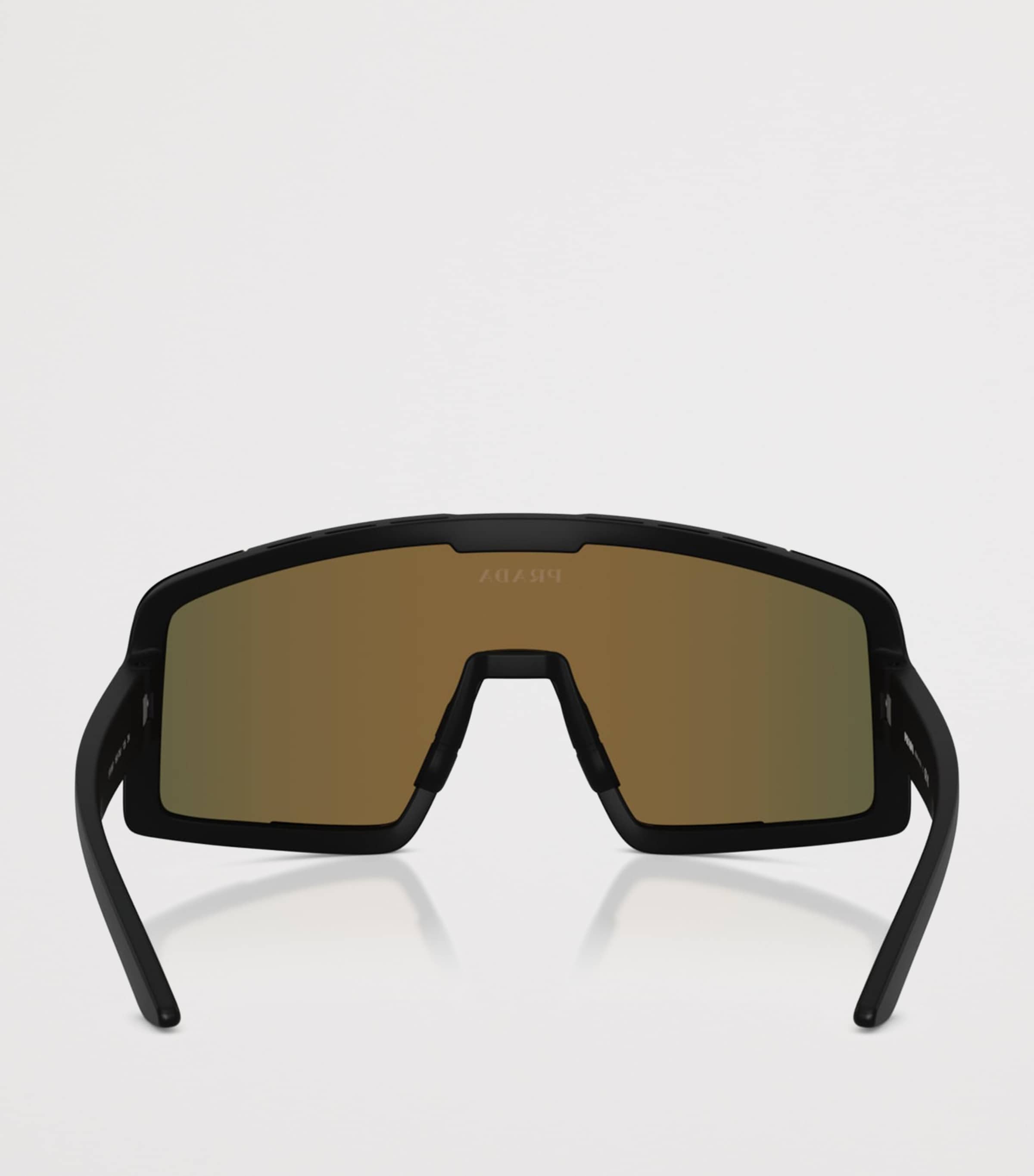 Prada Linea Rossa Injected PR B07S Sunglasses Black Image 4