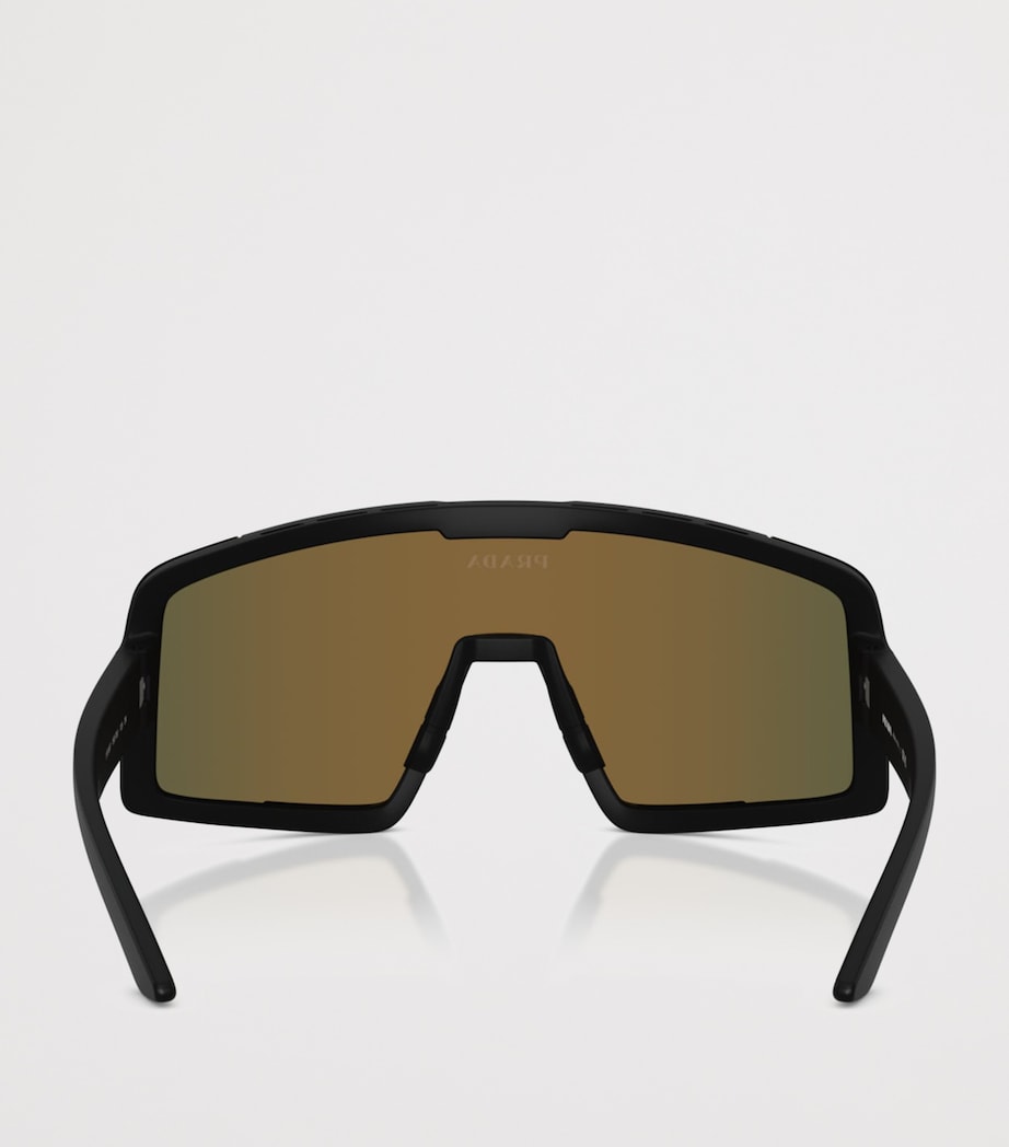 Prada Linea Rossa Injected PR B07S Sunglasses Black Image 4