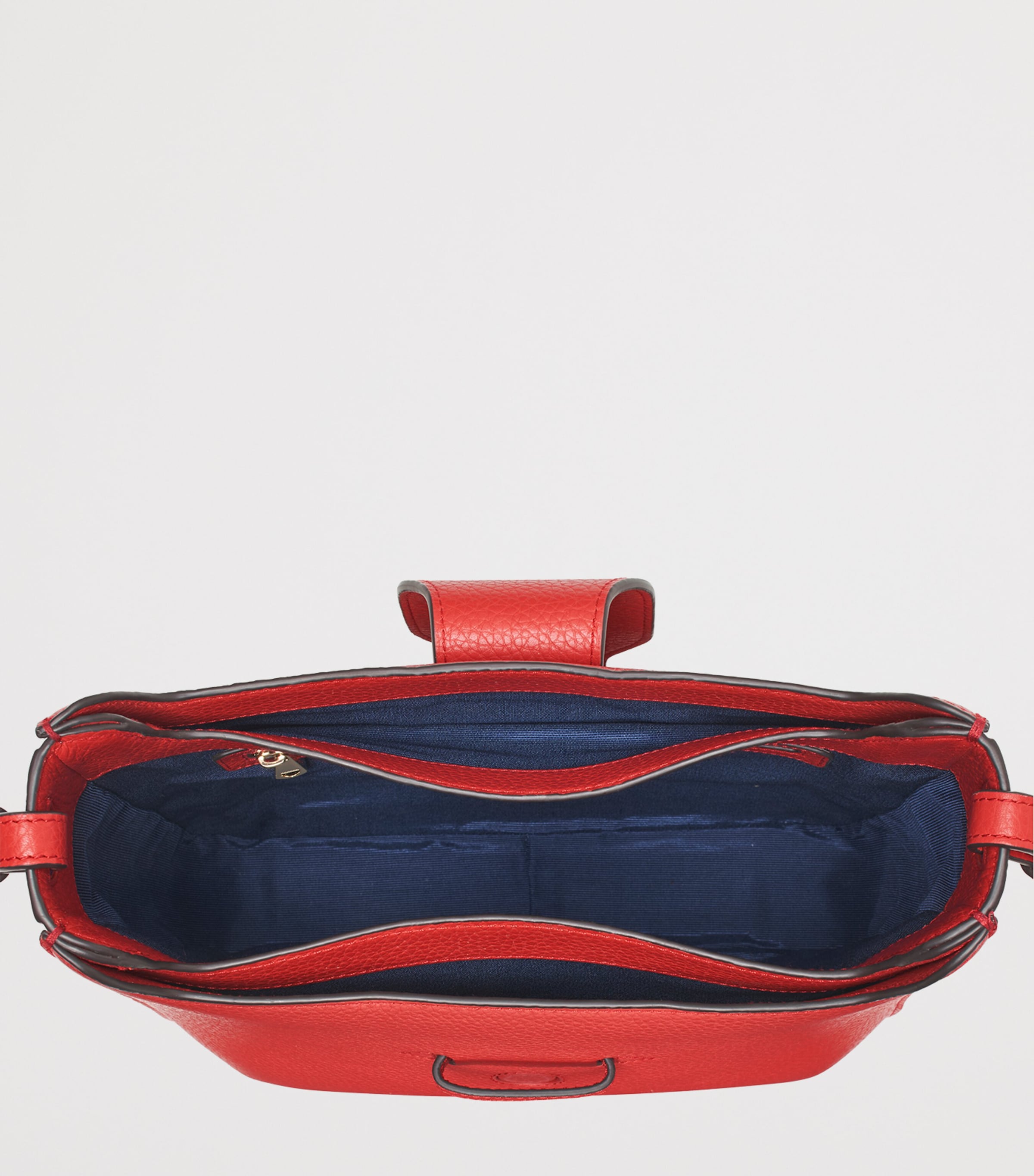 Aspinal Of London Leather Ella Cross-Body Bag Cardinalred Image 5
