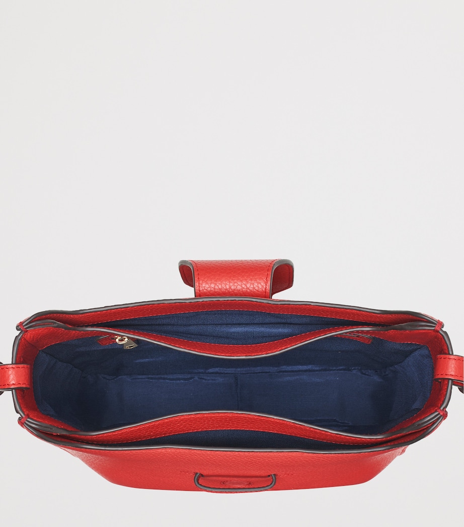 Aspinal Of London Leather Ella Cross-Body Bag Cardinalred Image 5