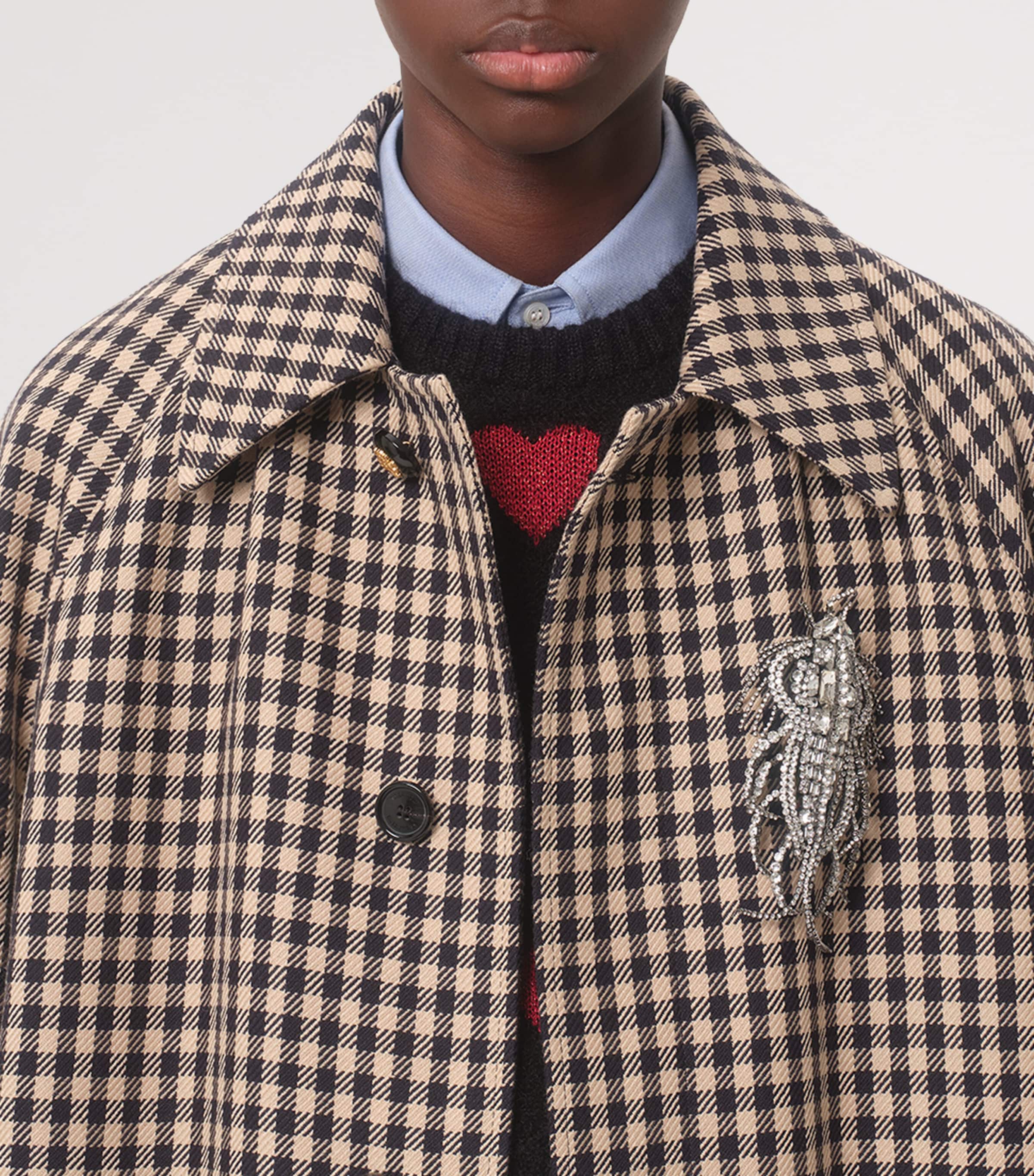 Virgin Wool-Cotton Coat DYD Image 6