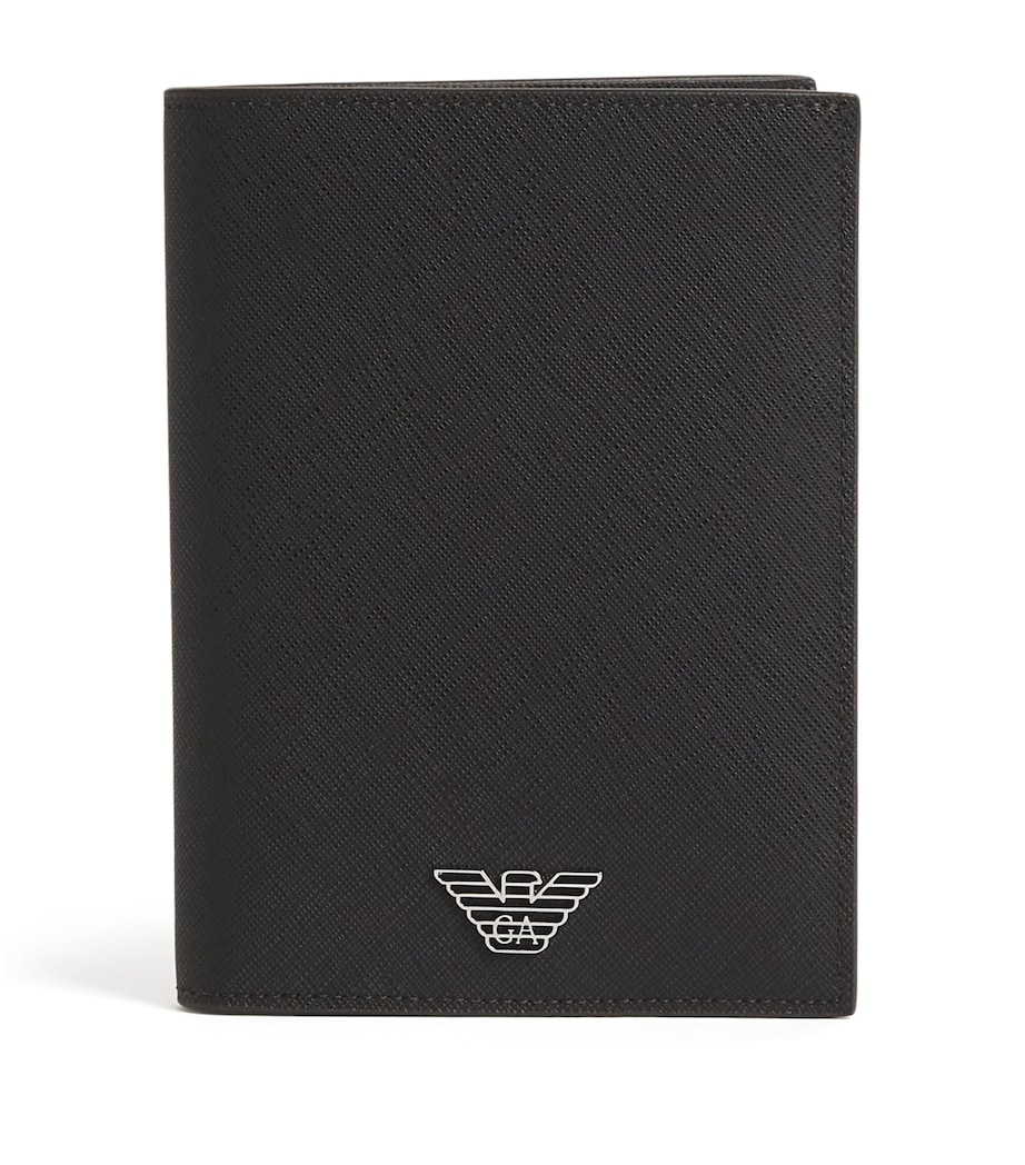 Grained Leather Passport Holder UB104 Image 1