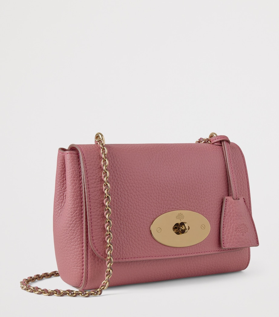 Mulberry Leather Lily Shoulder Bag Pink Scrumpy Image 3