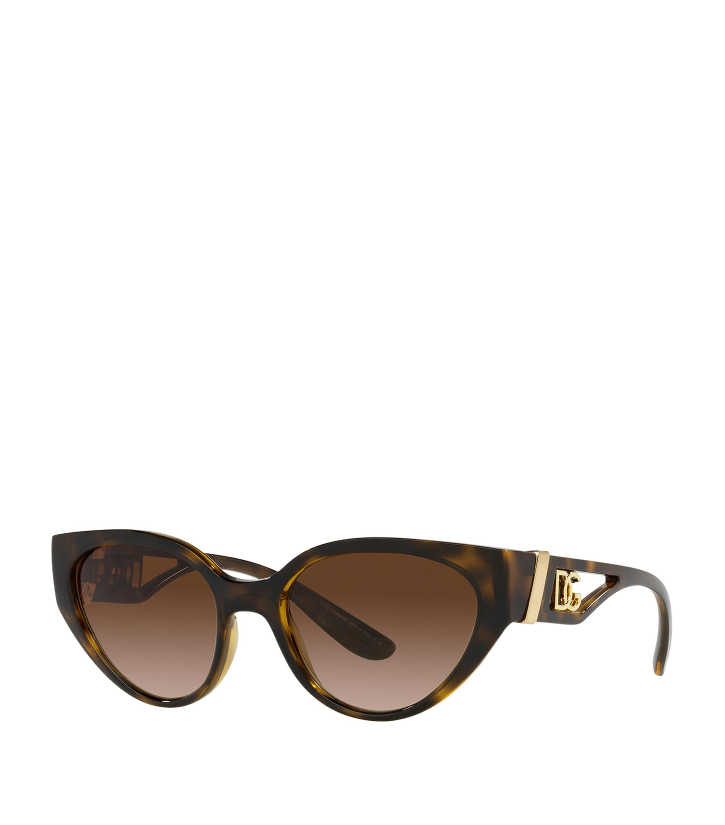 Dolce & Gabbana 新作 サングラス スクエア ロゴ DG CROSSED DG Crossed Sunglasses in Black for Women | Dolce&Gabbana® US