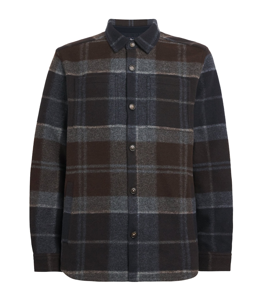 Check Chapter Overshirt MIDNIGHT OAK TARTAN Image 1