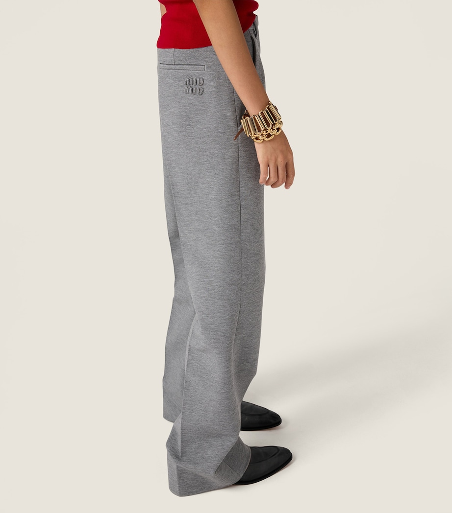 Knit Trousers F0031 Image 4