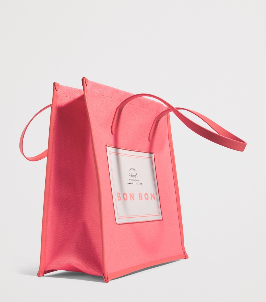 Cotton Bon Bon Condiments Shopper Bag PINK Image 6