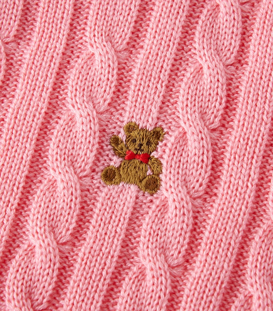 Bear Cable-Knit Sweater (2-7 Years) 8 Image 3