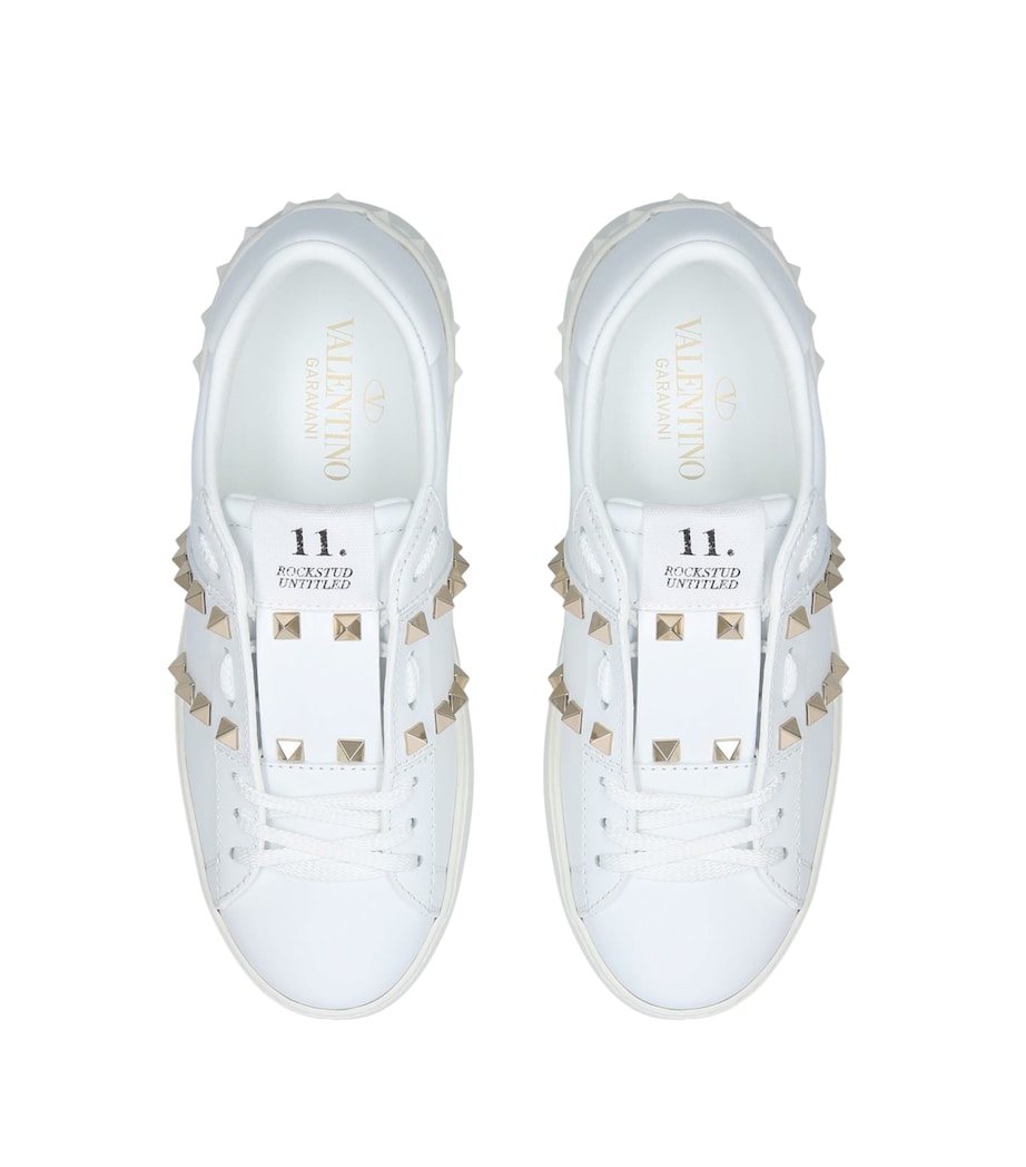 Valentino Garavani Rockstud Untitled Sneakers WHITE Image 3