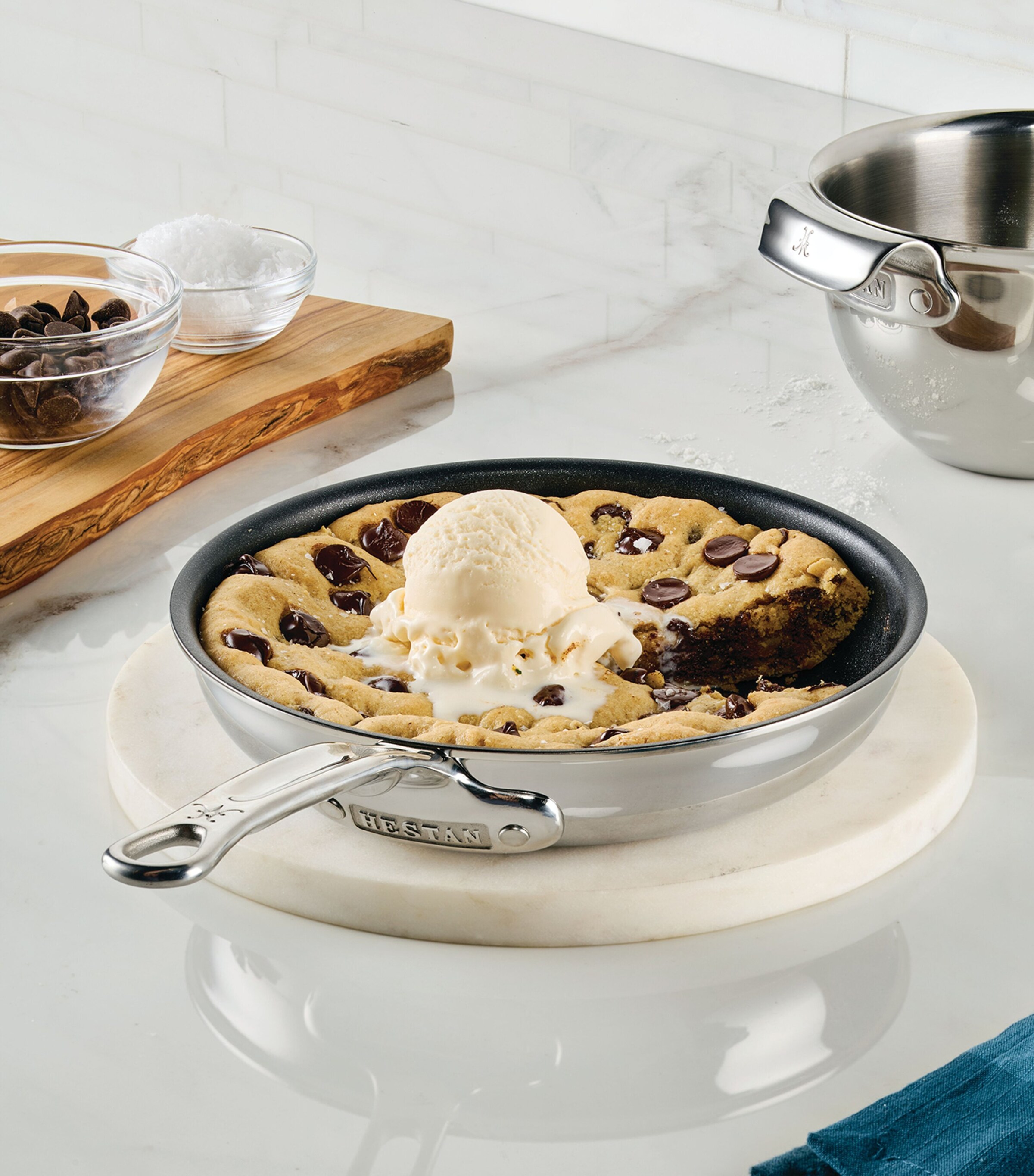 ProBond Luxe Non-Stick Skillet (22cm) SILVER Image 4