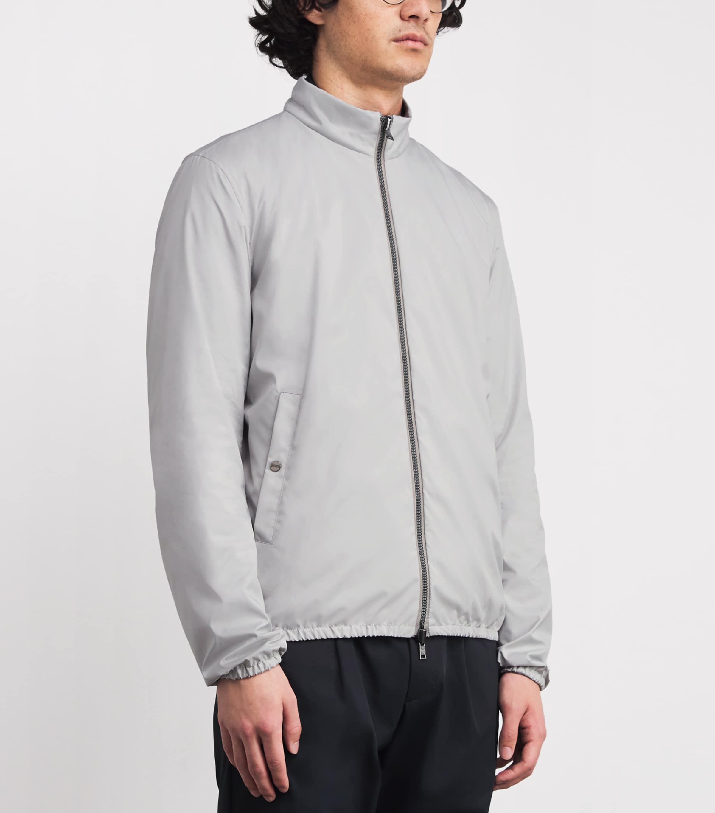 Reversible Windbreaker GRAY 9403 Image 3