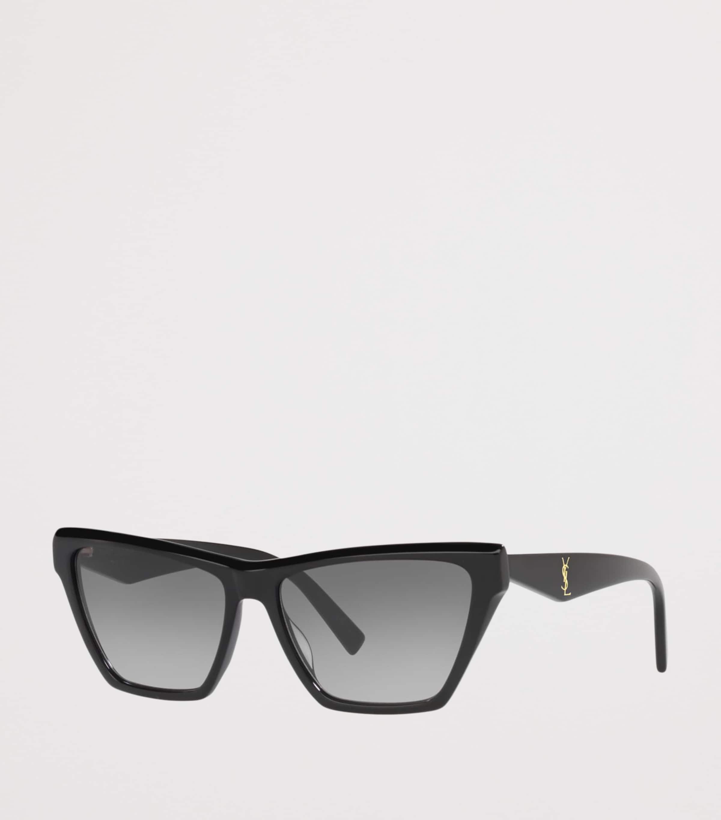 Saint Laurent SL M103 Cat-Eye Sunglasses Black Image 2
