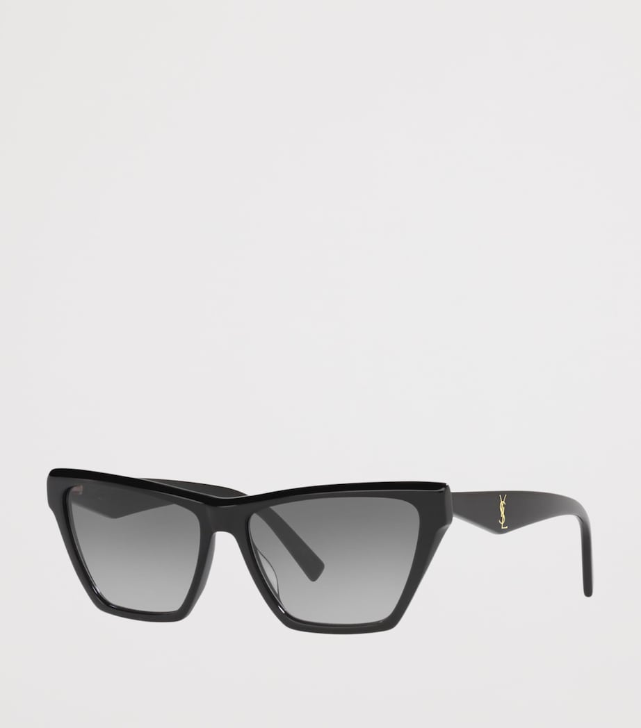Saint Laurent SL M103 Cat-Eye Sunglasses Black Image 2