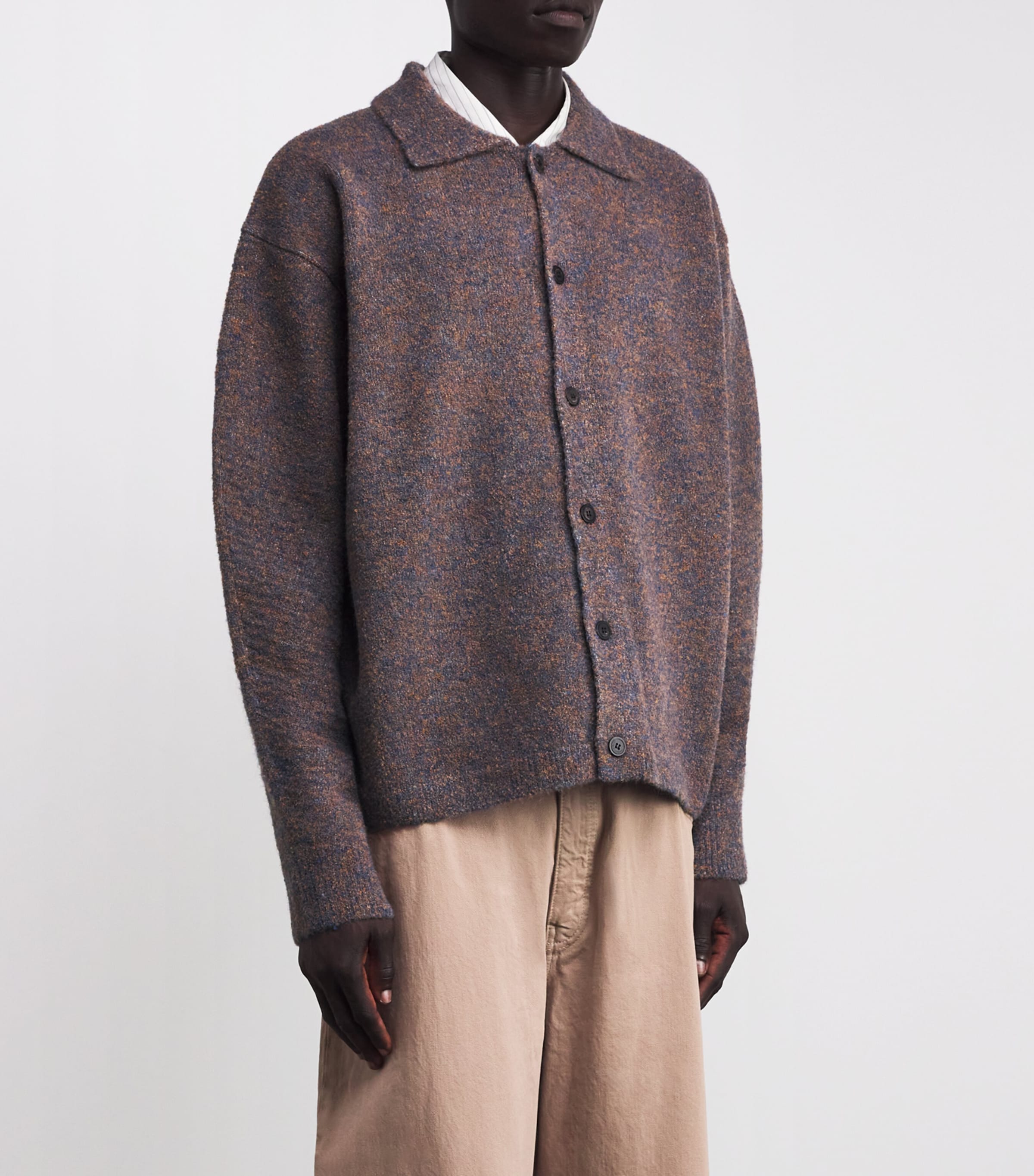 Le 17 Septembre Purple Button-Down Knit Cardigan | Harrods UK Le 17 Septembre Purple Button-Down Knit Cardigan | Harrods UK