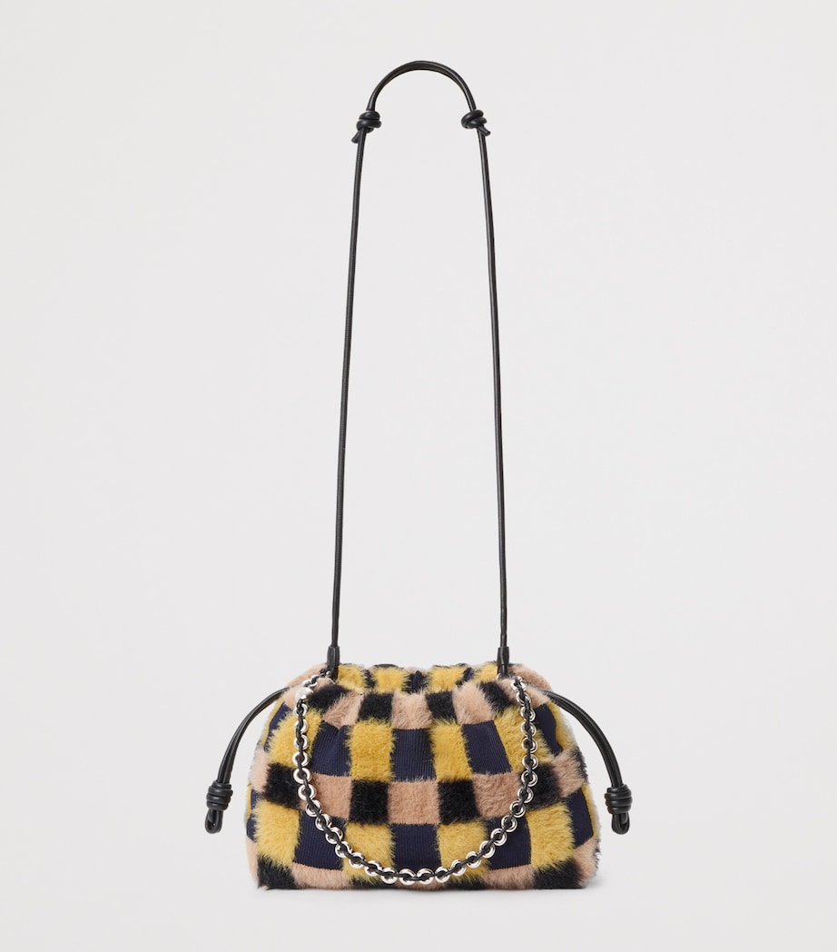 Medium Check Flamenco Shoulder Bag MULTICOLOR DEEP NAVY Image 10