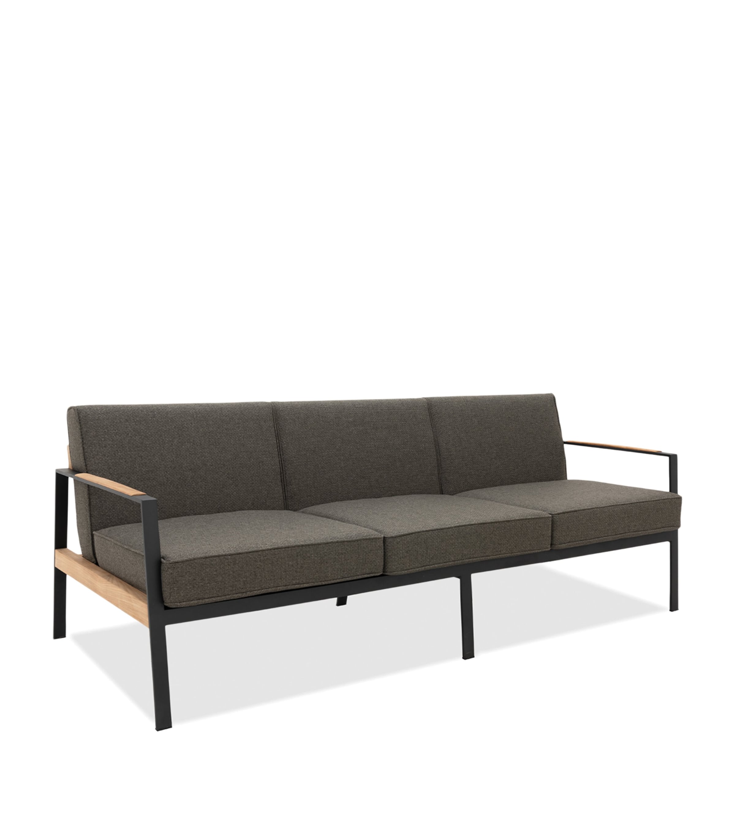 California 3-Seater Outdoor Sofa CHARCOAL Image 1