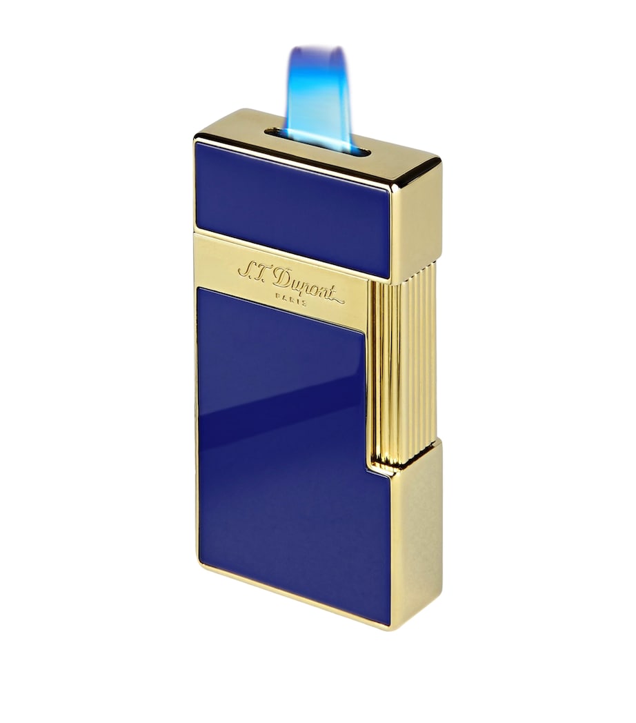Lacquered Biggy Lighter BLUE Image 2