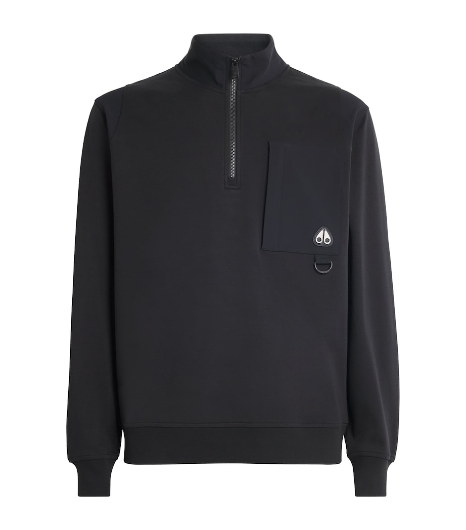 Quarter-Zip Dalon Sweatshirt BLACK - 292 Image 1