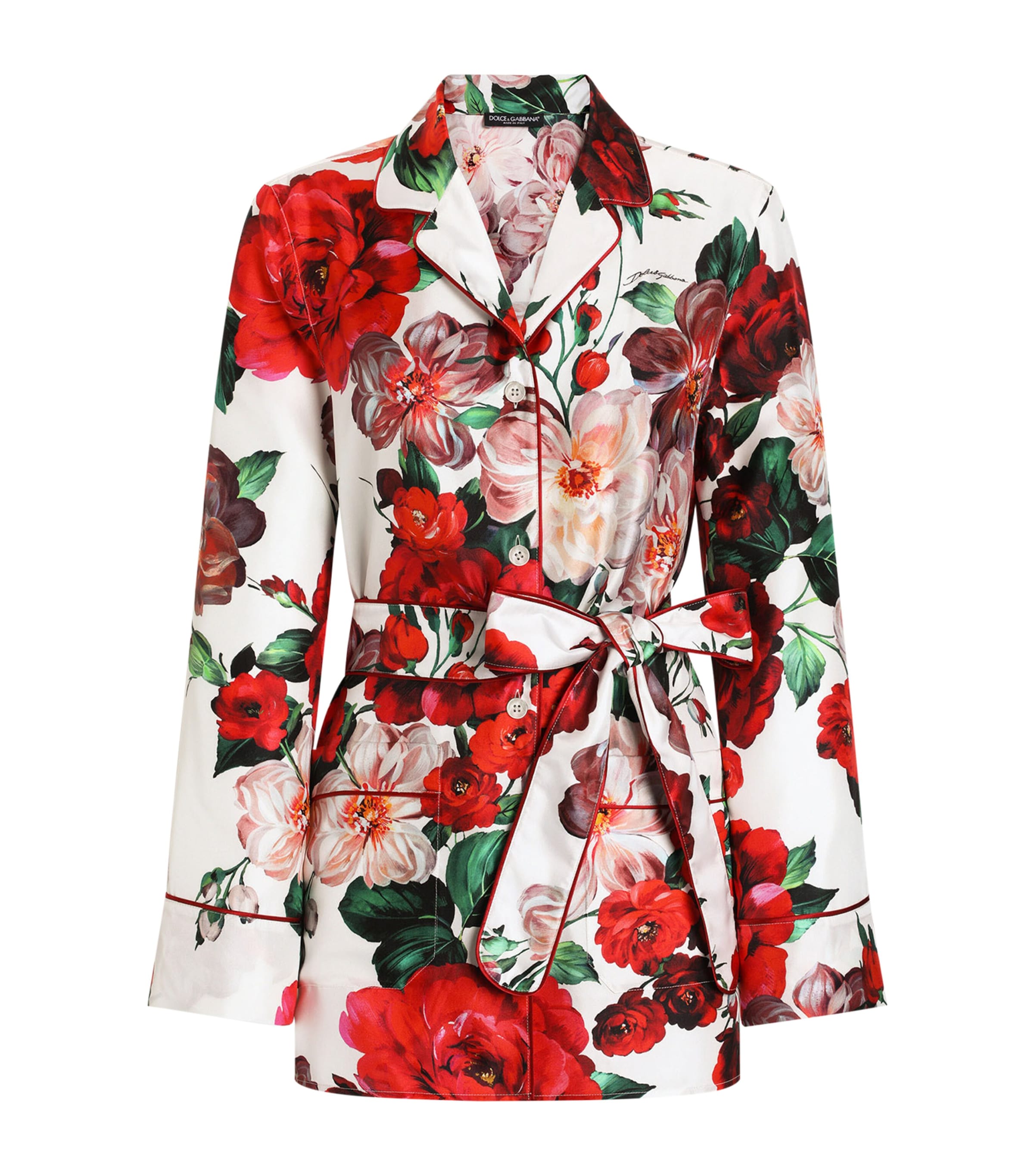 Dolce & Gabbana Silk Floral Shirt