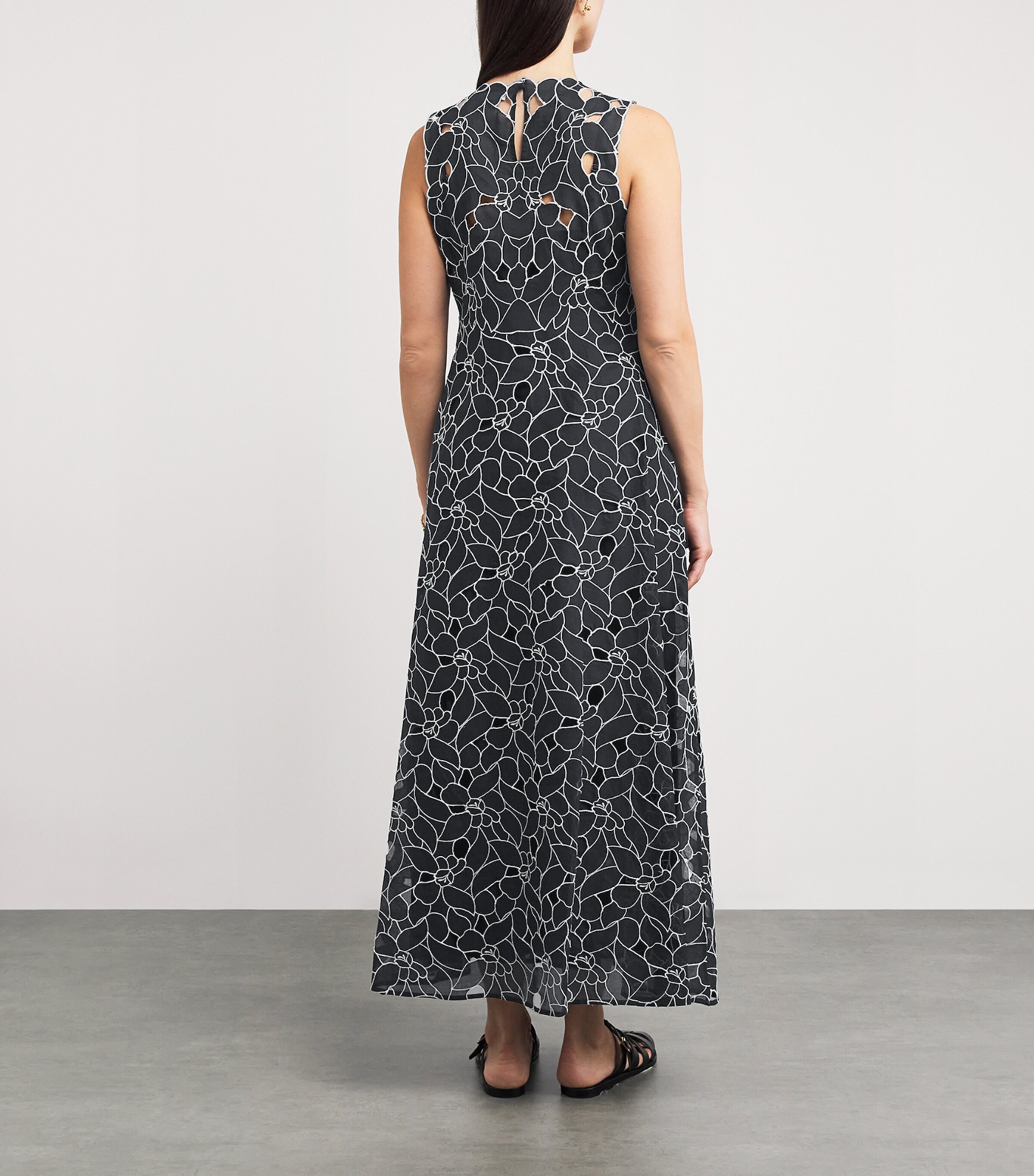 ulla johnson kiana sleeveless midi dress Ulla Johnson