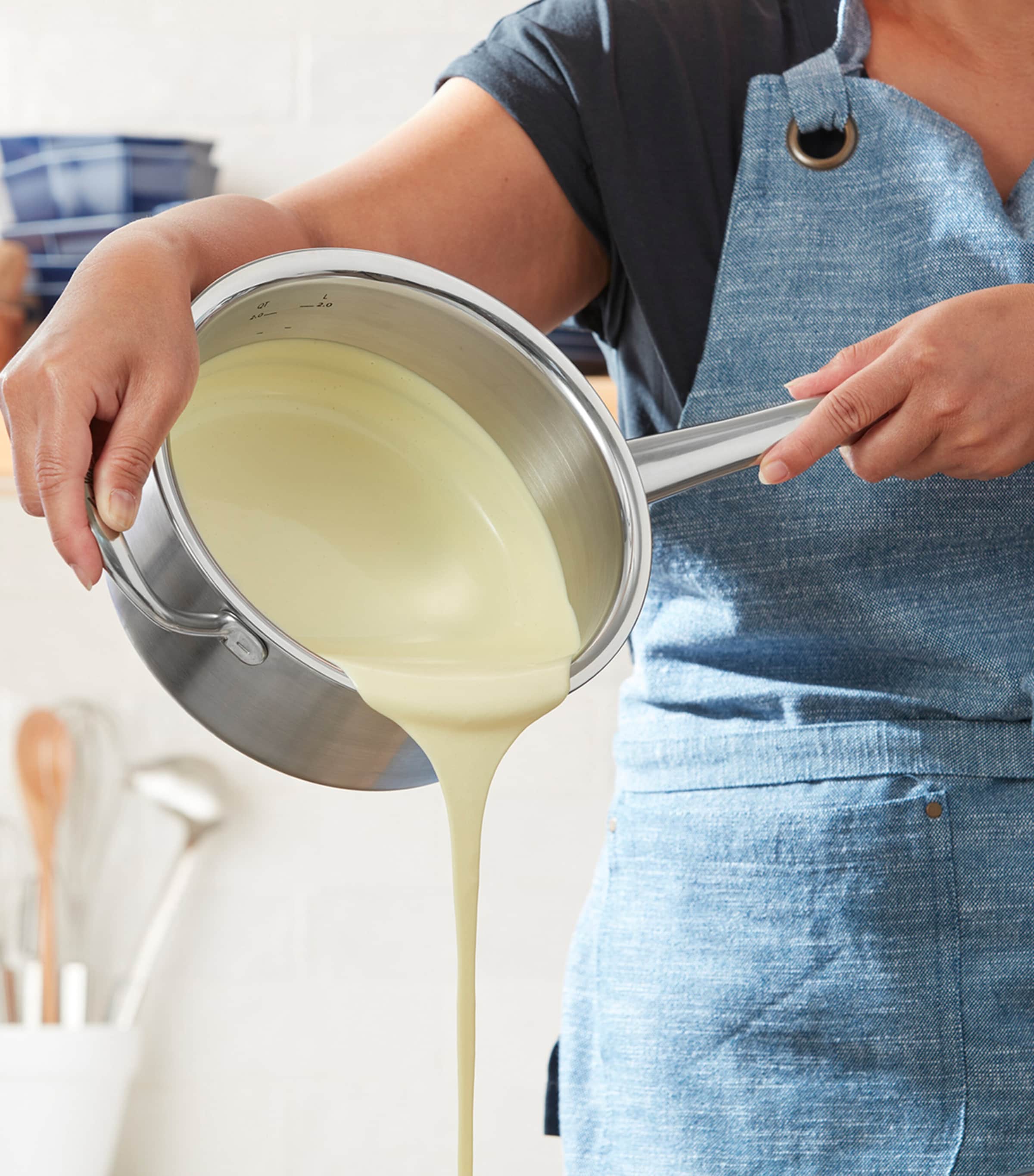 Stainless Steel M5 Pro-Ply Sauce Pan (20cm) GREY Image 9