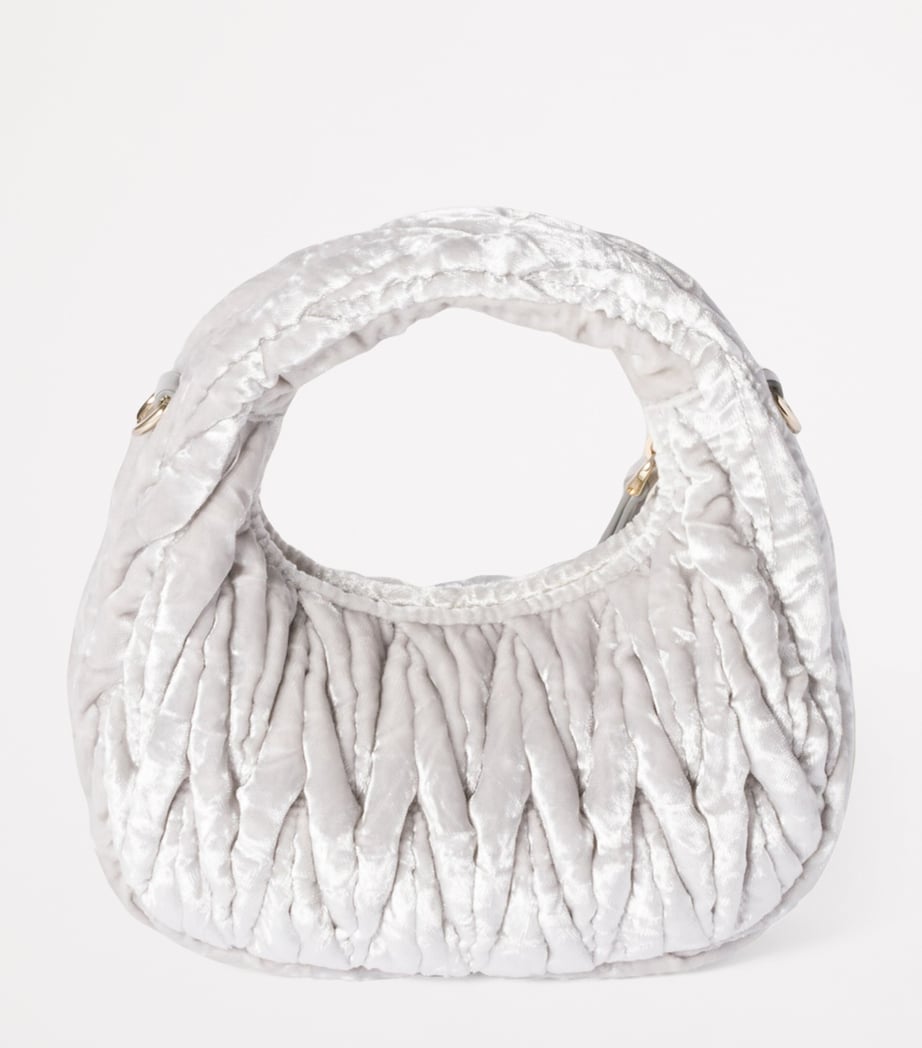 Mini Velvet Wander Top-Handle Bag F073X Image 3