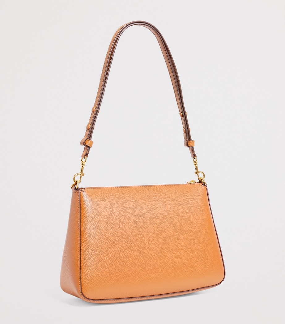 Leather Perry Shoulder Bag 200 AUTUMN BROWN Image 3