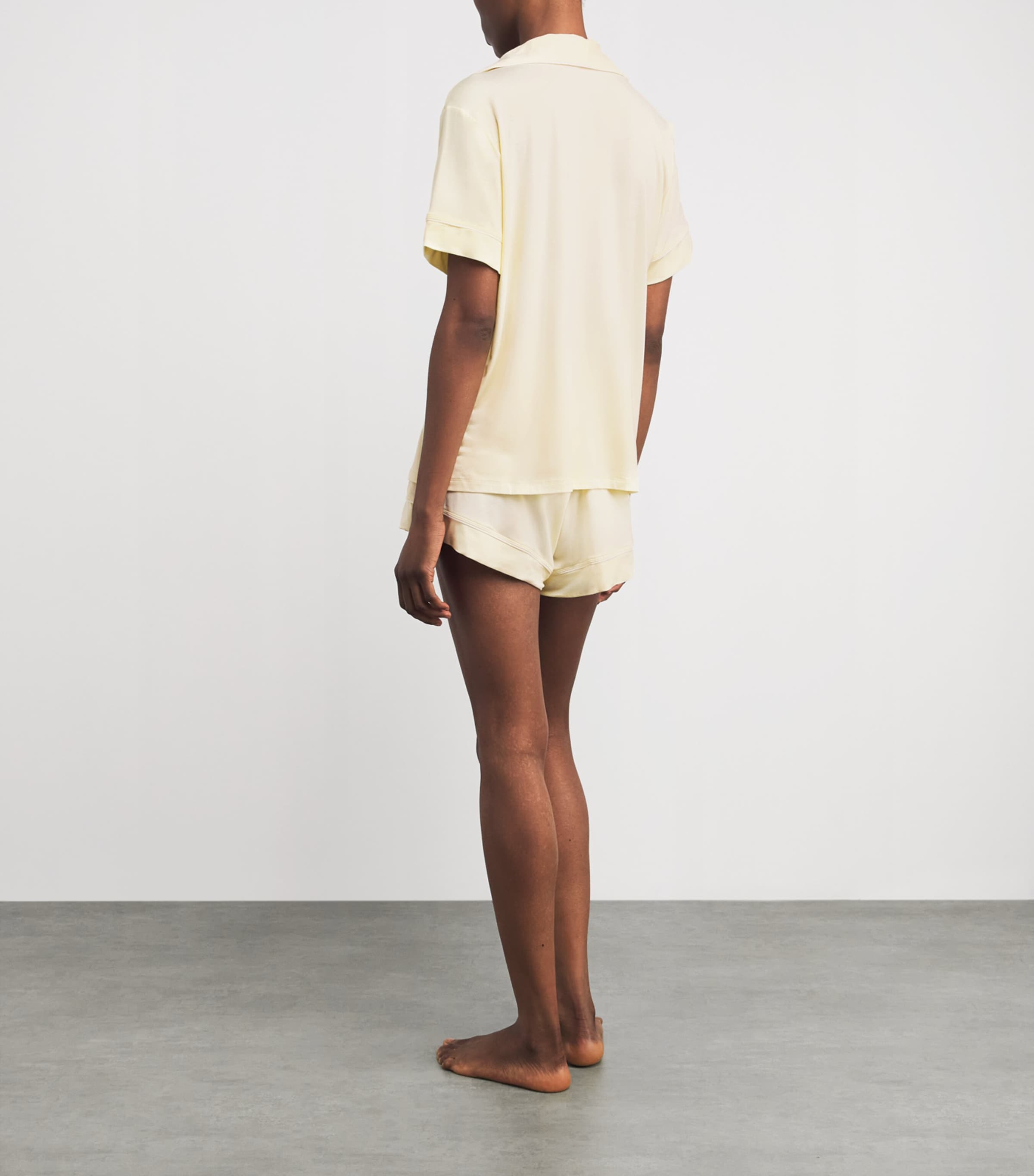 Eberjey Womens Gisele Pyjama Set Bciv Buttercrea Image 4
