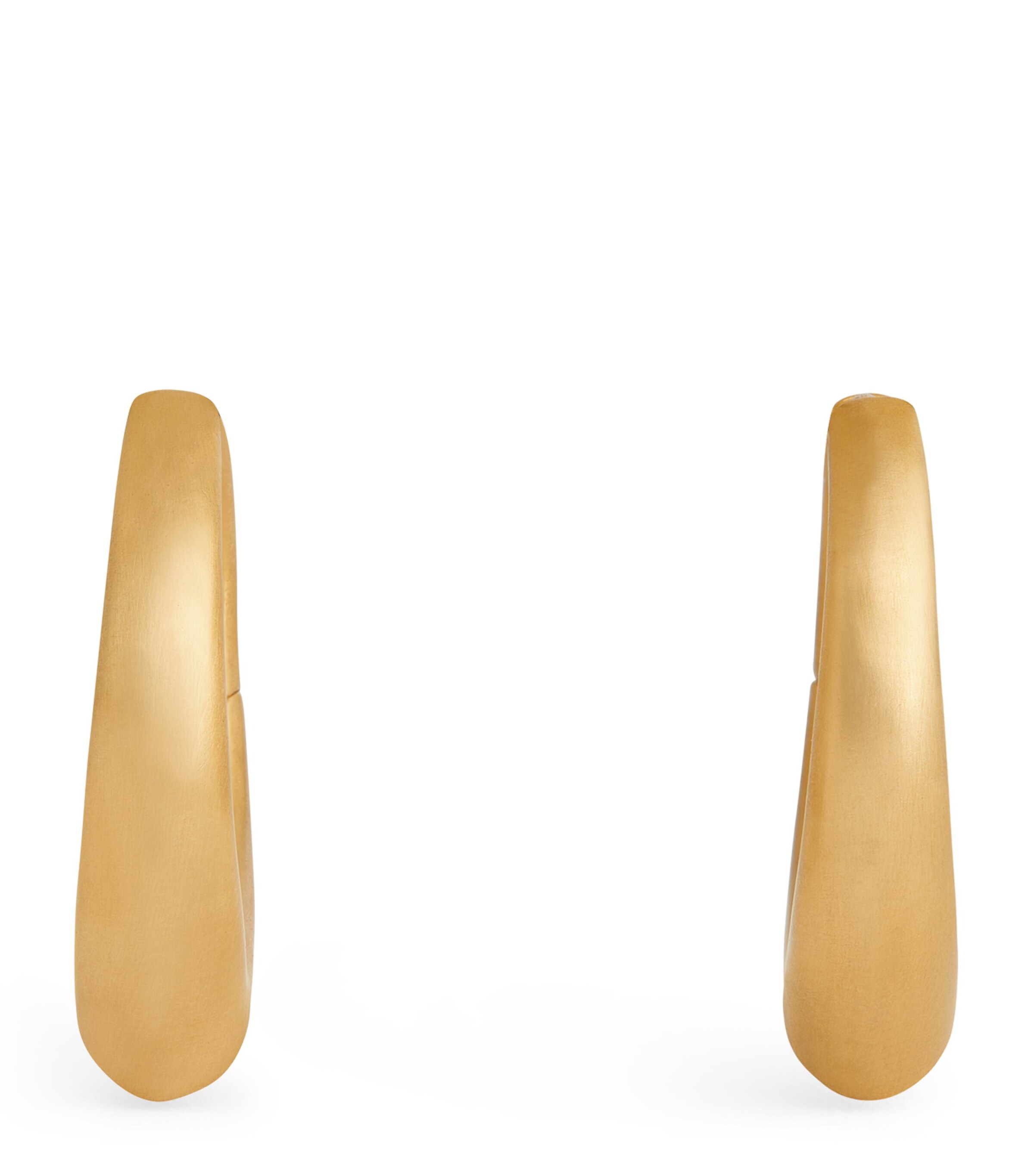 Nada Ghazal Yellow Gold Doors of Opportunity Large Hoop Earrings | Fine Jewellery | Fine Earrings | Hoop Earrings