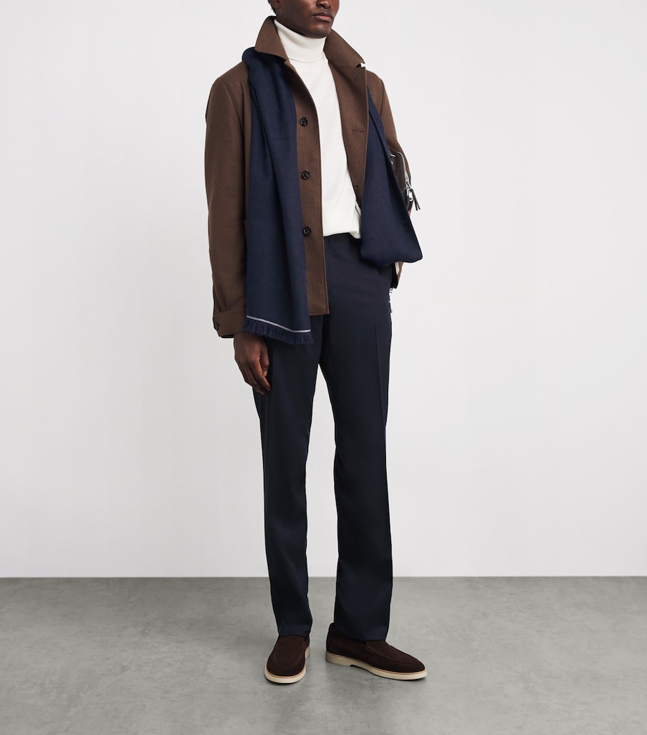 Cashmere Fringed Scarf 4149 Image 3