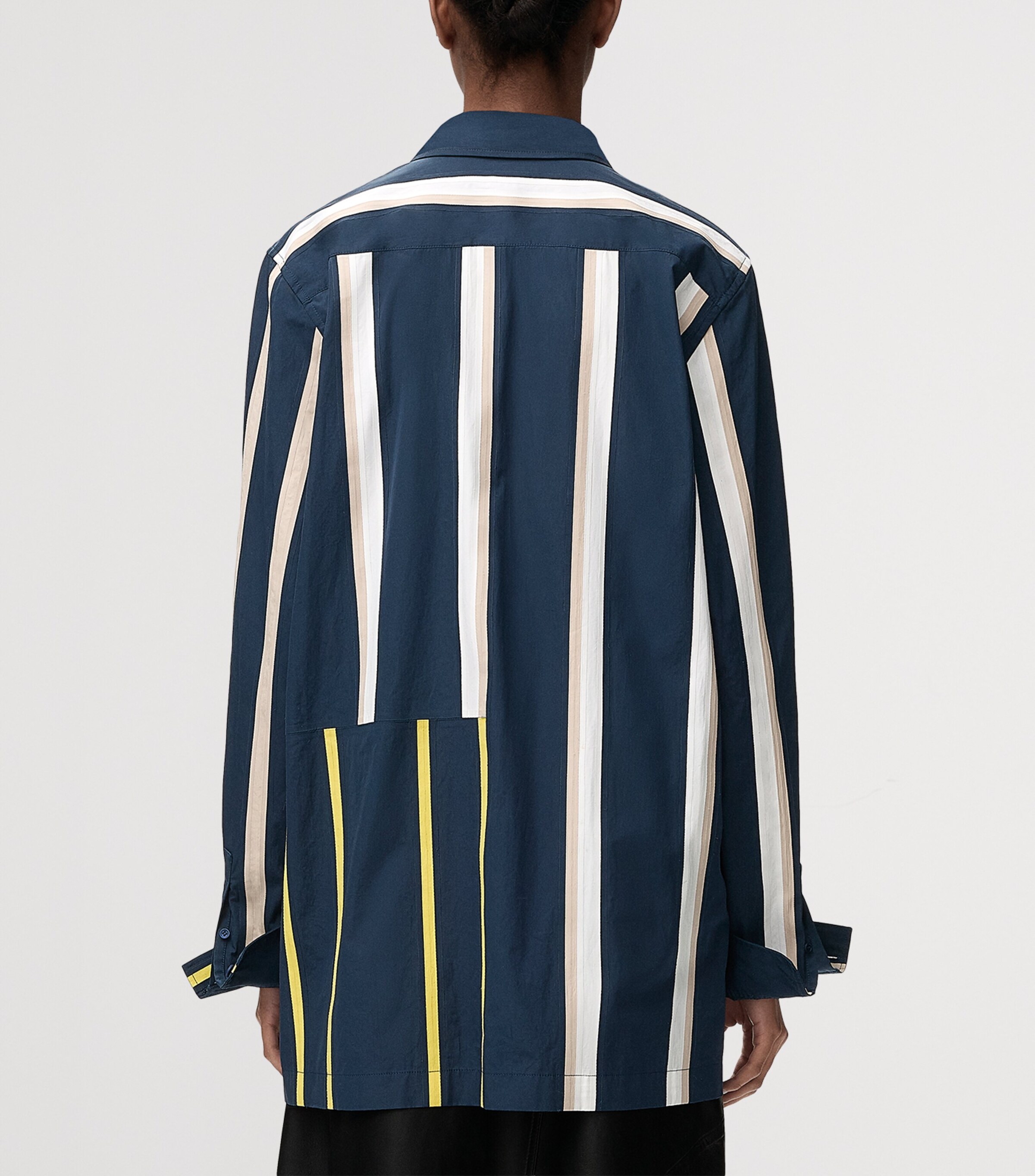 LOEWE Womens Cotton Stripe Shirt Image 4