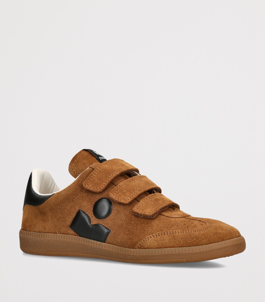Isabel Marant Suede Beth Sneakers Camel/comb Image 2