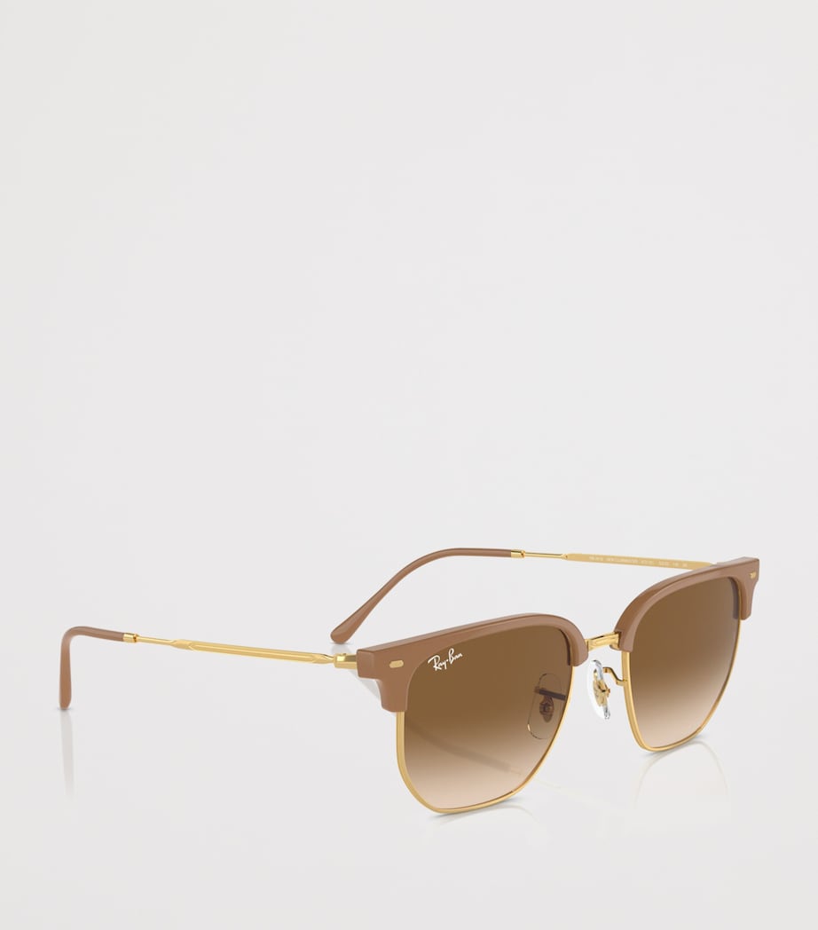 Ray-Ban New Clubmaster Sunglasses Beige Image 6