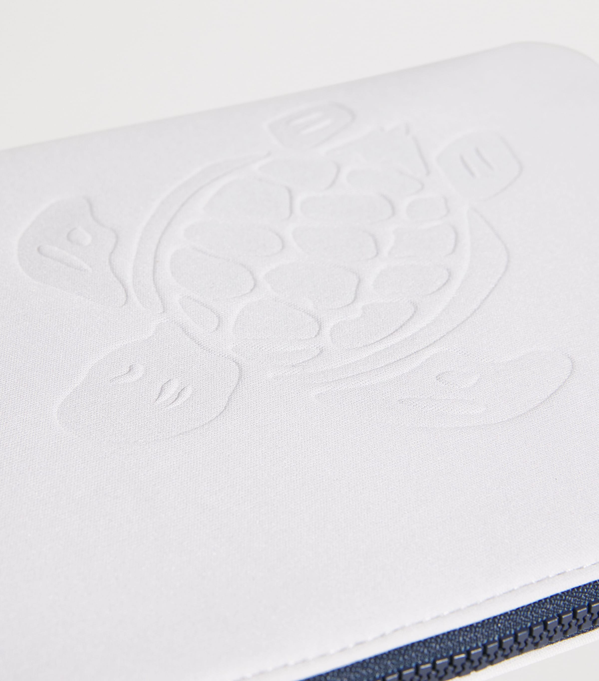 Neoprene Zipped Pool Pouch 010-WHITE Image 6