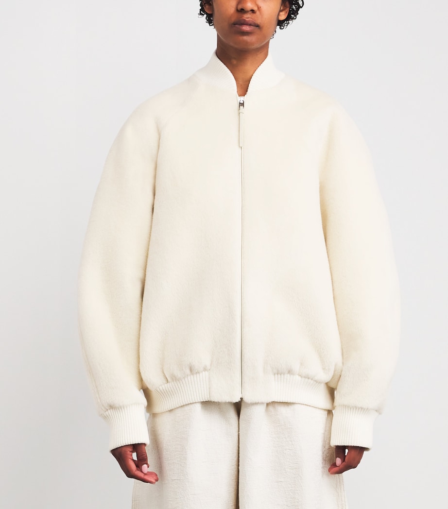 Le Blouson Pilou Bomber Jacket 110 OFF-WHITE Image 3