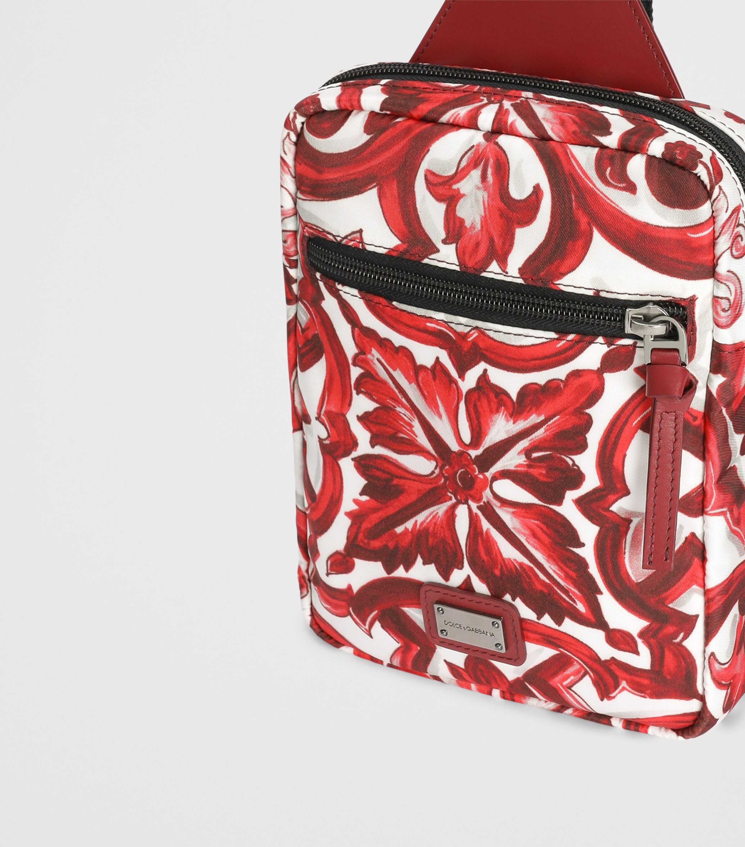 Dolce&Gabbana Kids Majolica Belt Bag Maiolica Rub Image 4