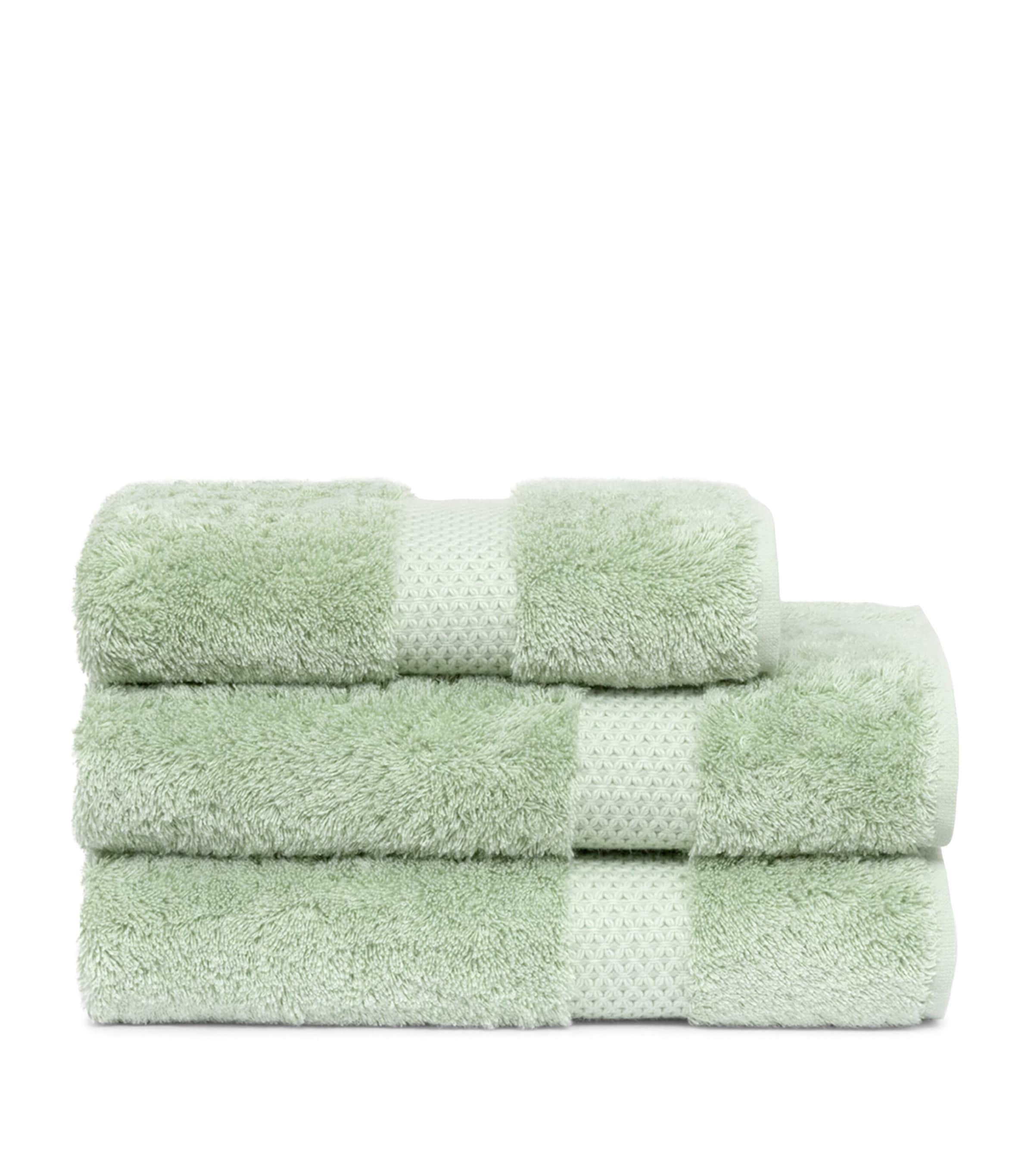 Yves Delorme Étoile Bath Sheet (92cm x 160cm) Amande Image 1