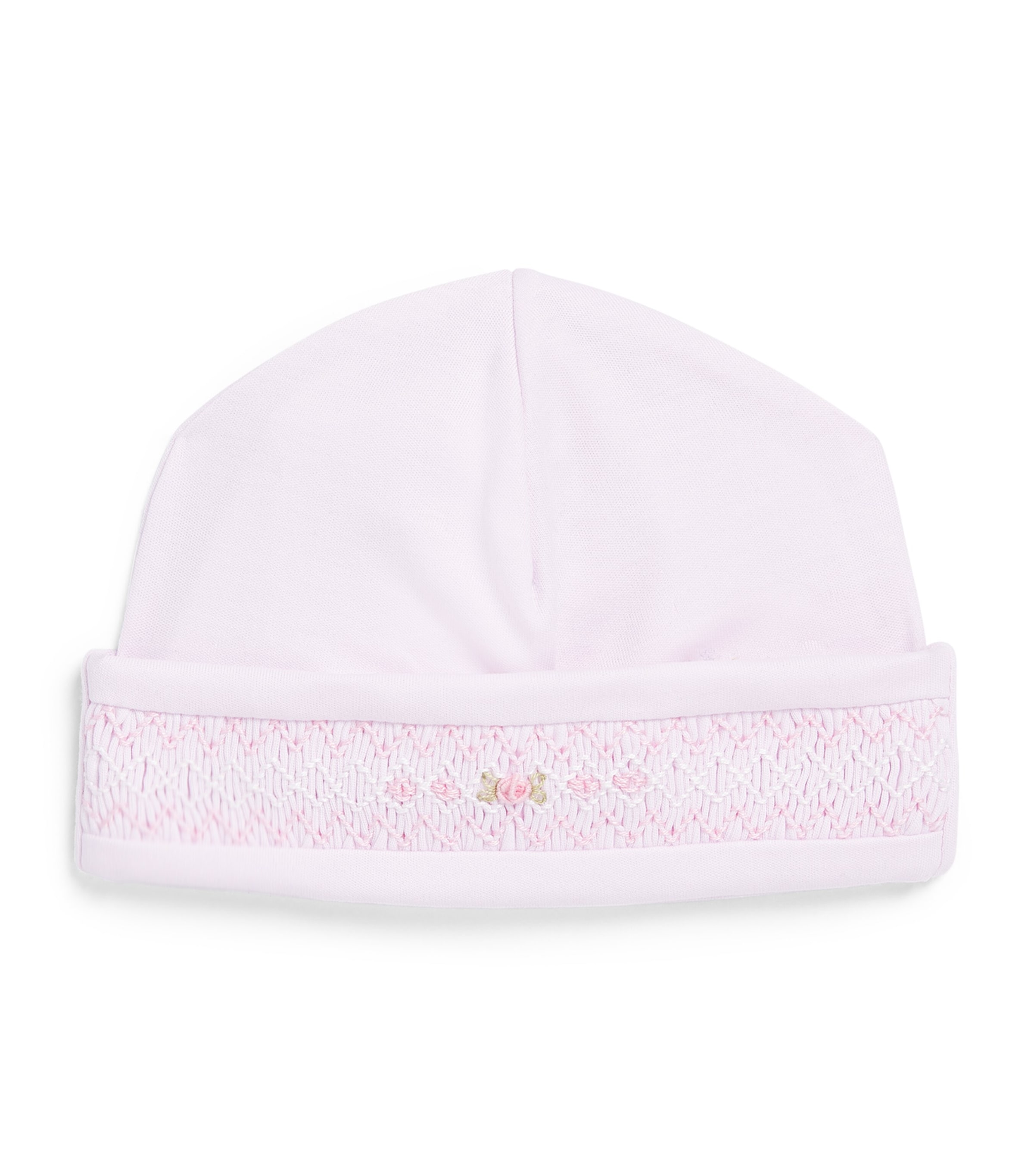 Kissy Kissy Pima Cotton Smocked Hat Pink Image 1