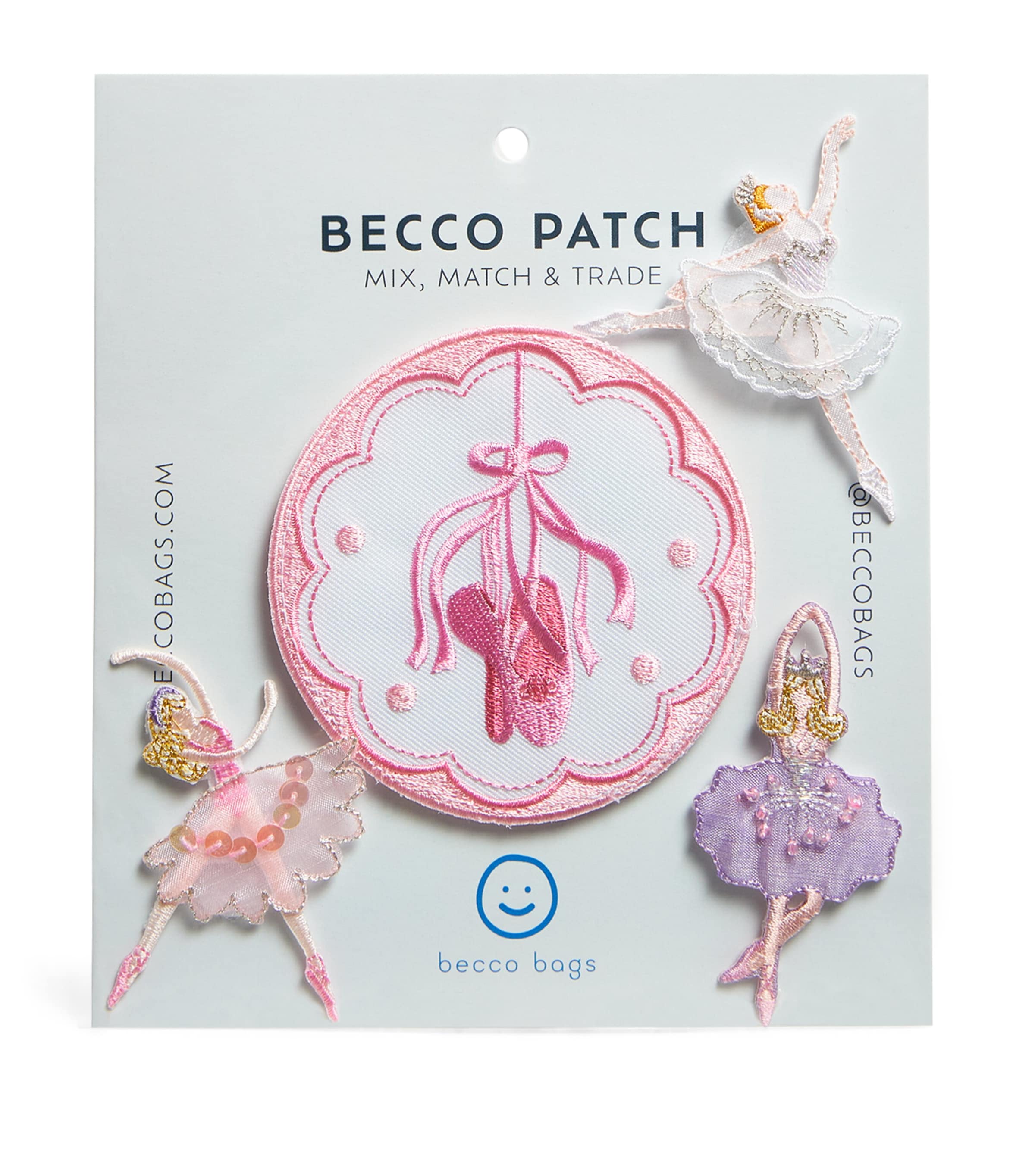 BECCO BAGS Ballet Blitz 4-Piece Patch Set | Boys Accessories | Bags & Backpacks | Girls Accessories
