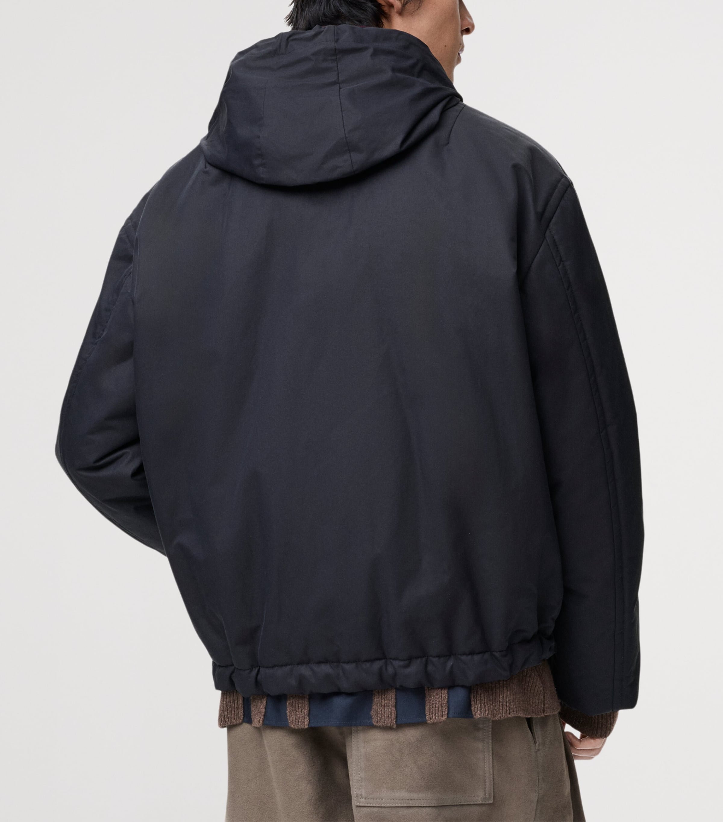 Technical Padded Jacket NAVY BLUE Image 4